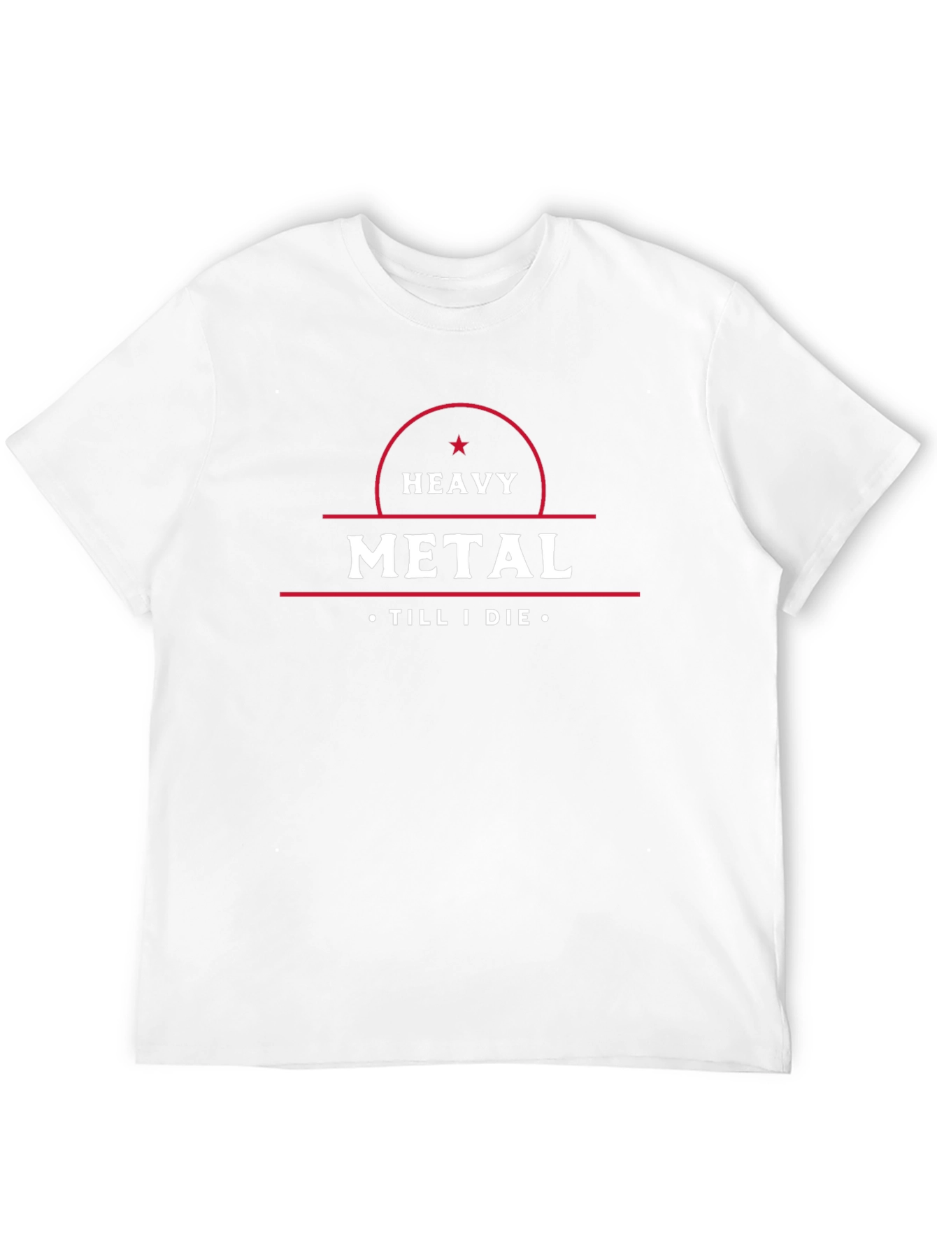 Heavy Metal Till I Die Graphic T-Shirt