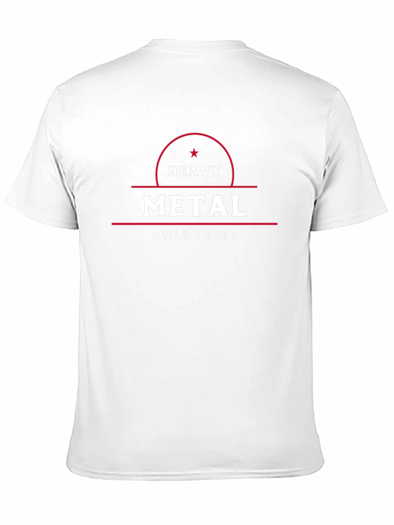 Heavy Metal Till I Die Graphic T-Shirt