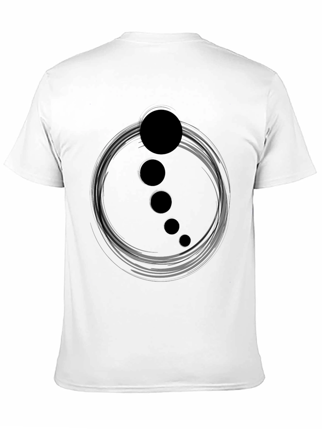 Zen Circle T-Shirt - Minimalist Design