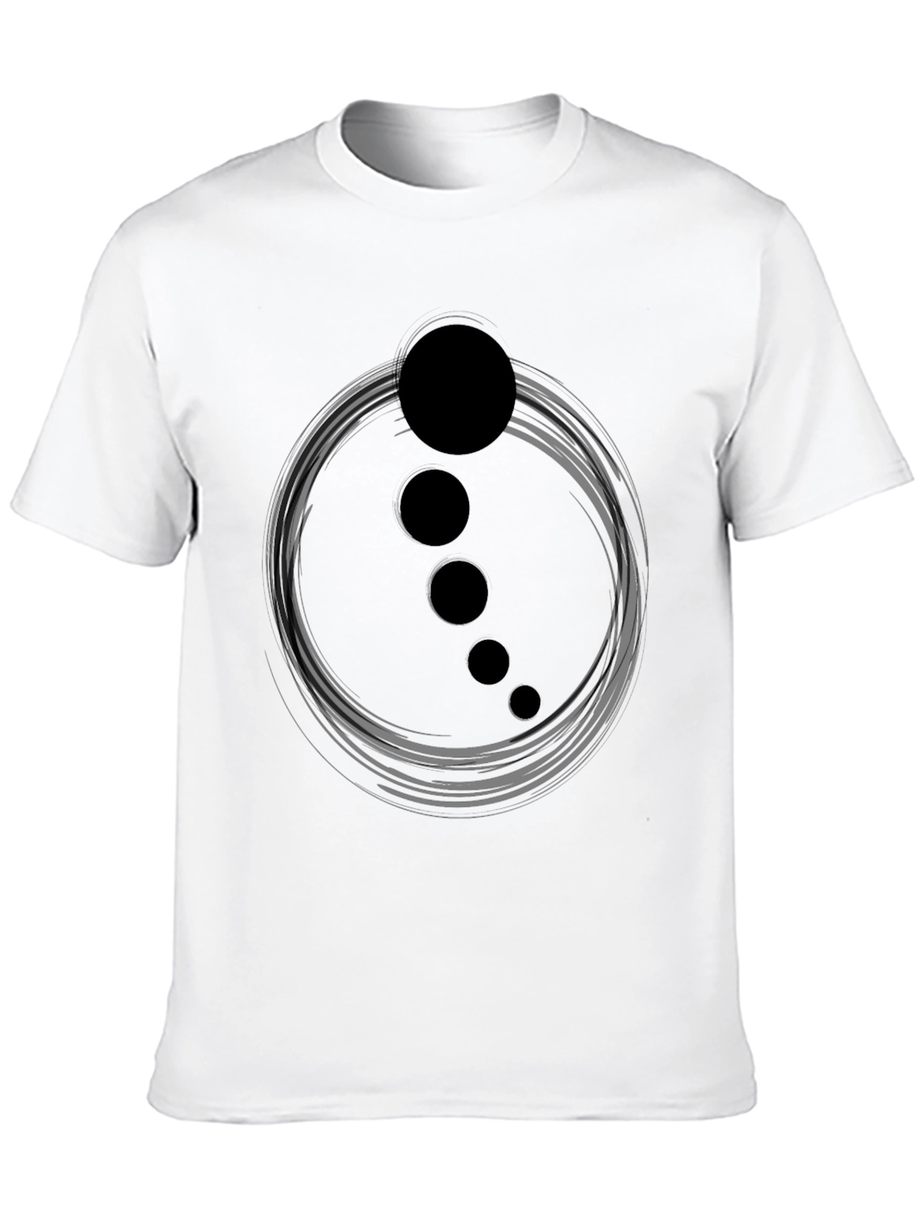 Zen Circle T-Shirt - Minimalist Design