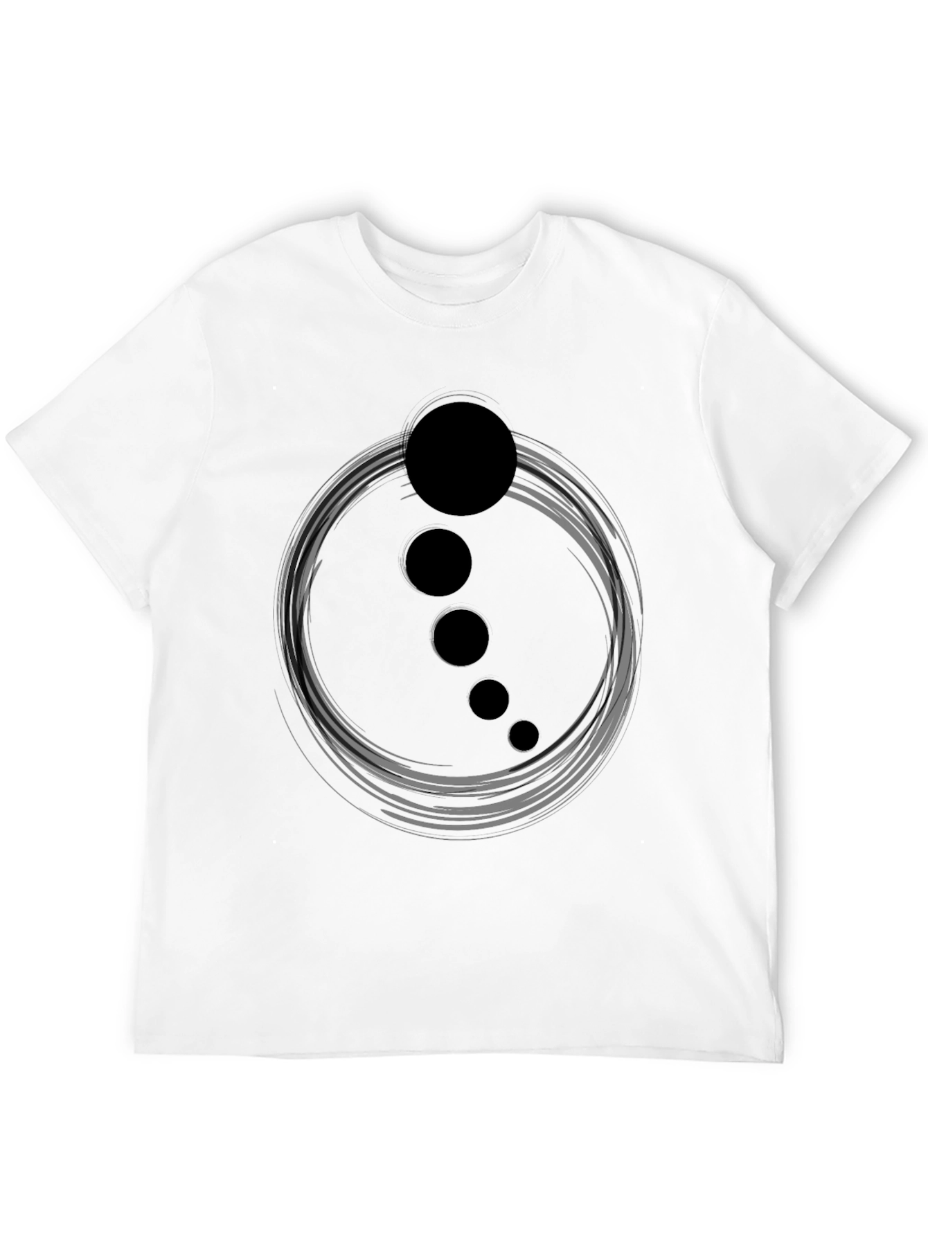 Zen Circle T-Shirt - Minimalist Design