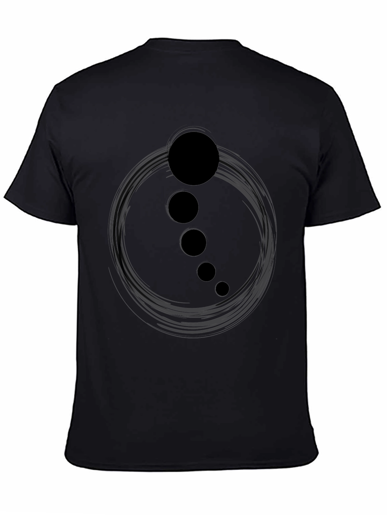 Zen Circle T-Shirt - Minimalist Design