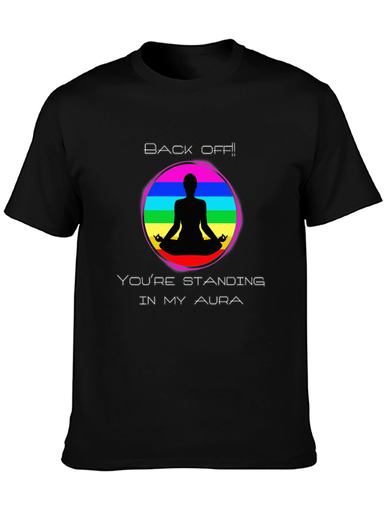 Aura Yoga Meditation Graphic T-Shirt