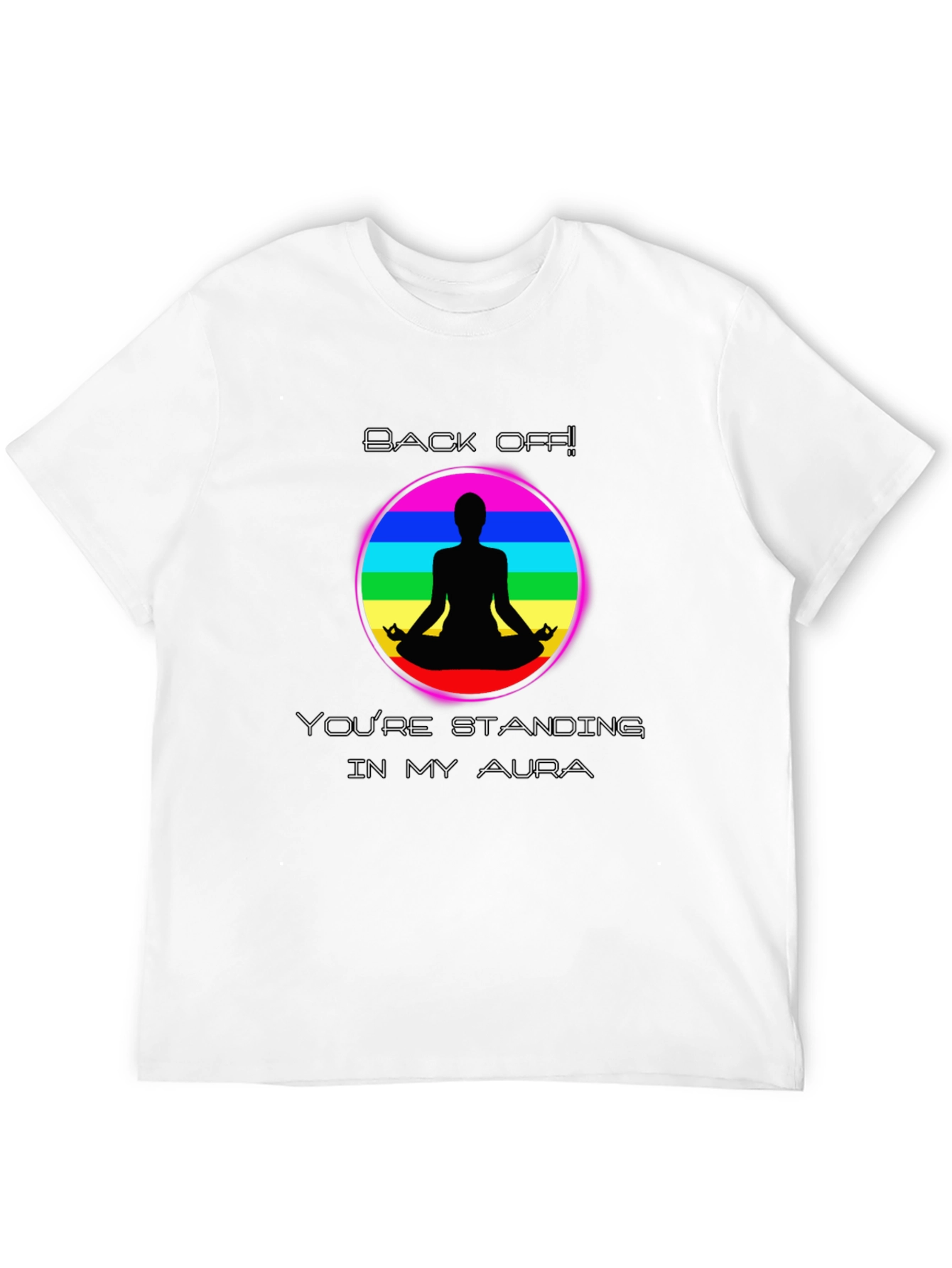 Aura Yoga Meditation Graphic T-Shirt