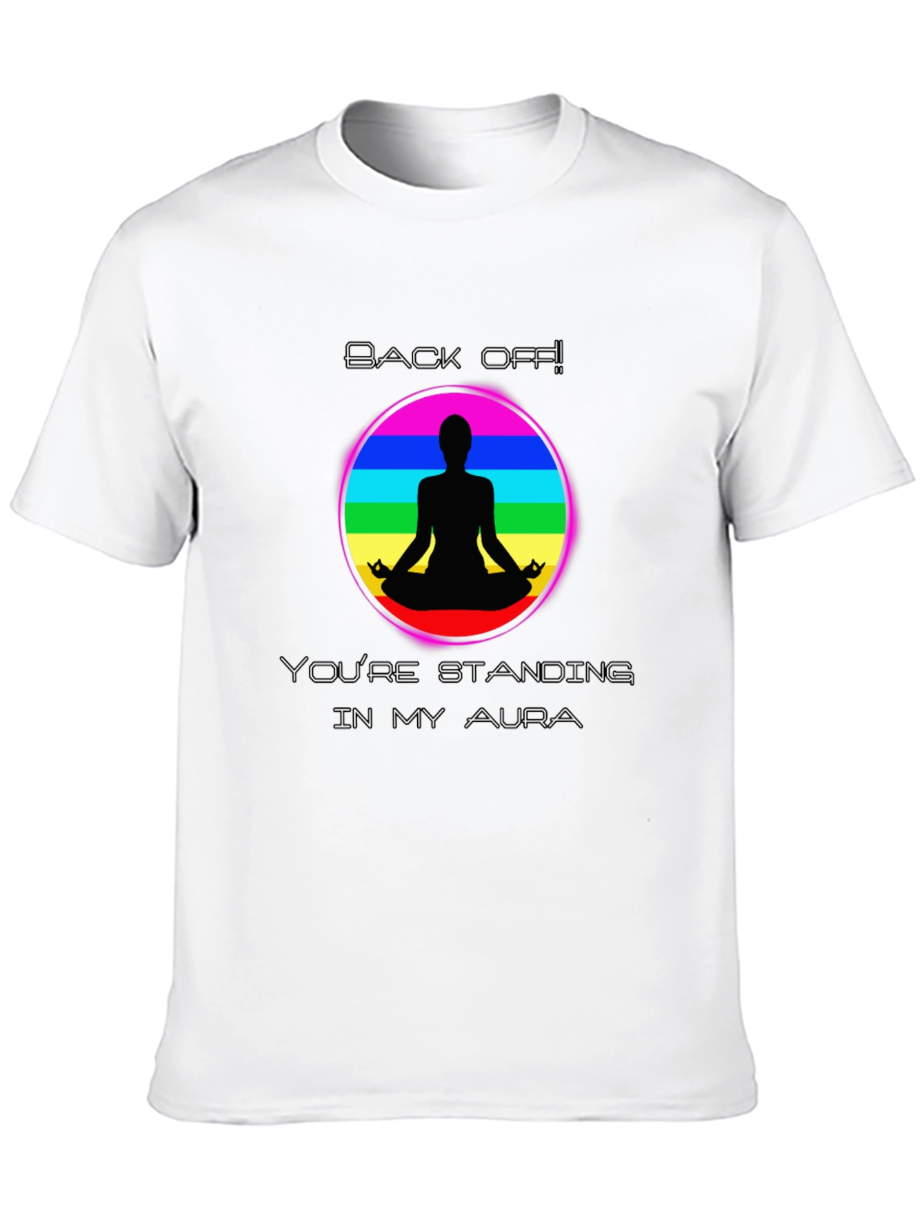 Aura Yoga Meditation Graphic T-Shirt