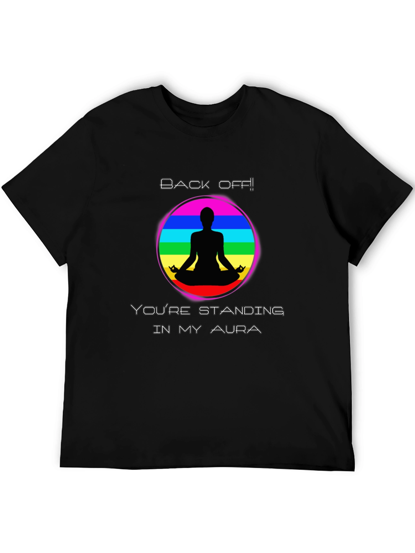 Aura Yoga Meditation Graphic T-Shirt