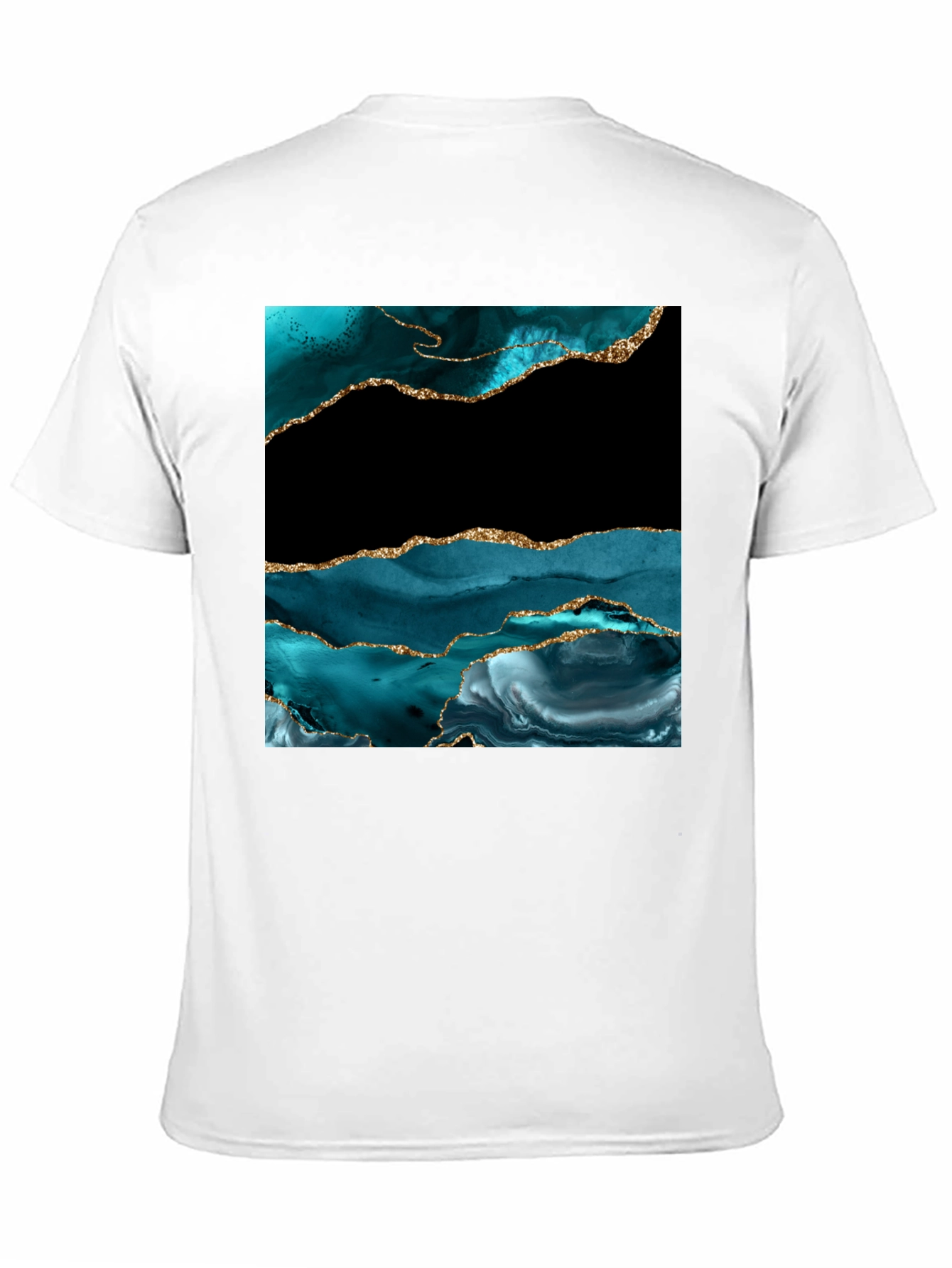Abstract Art Tee - Black