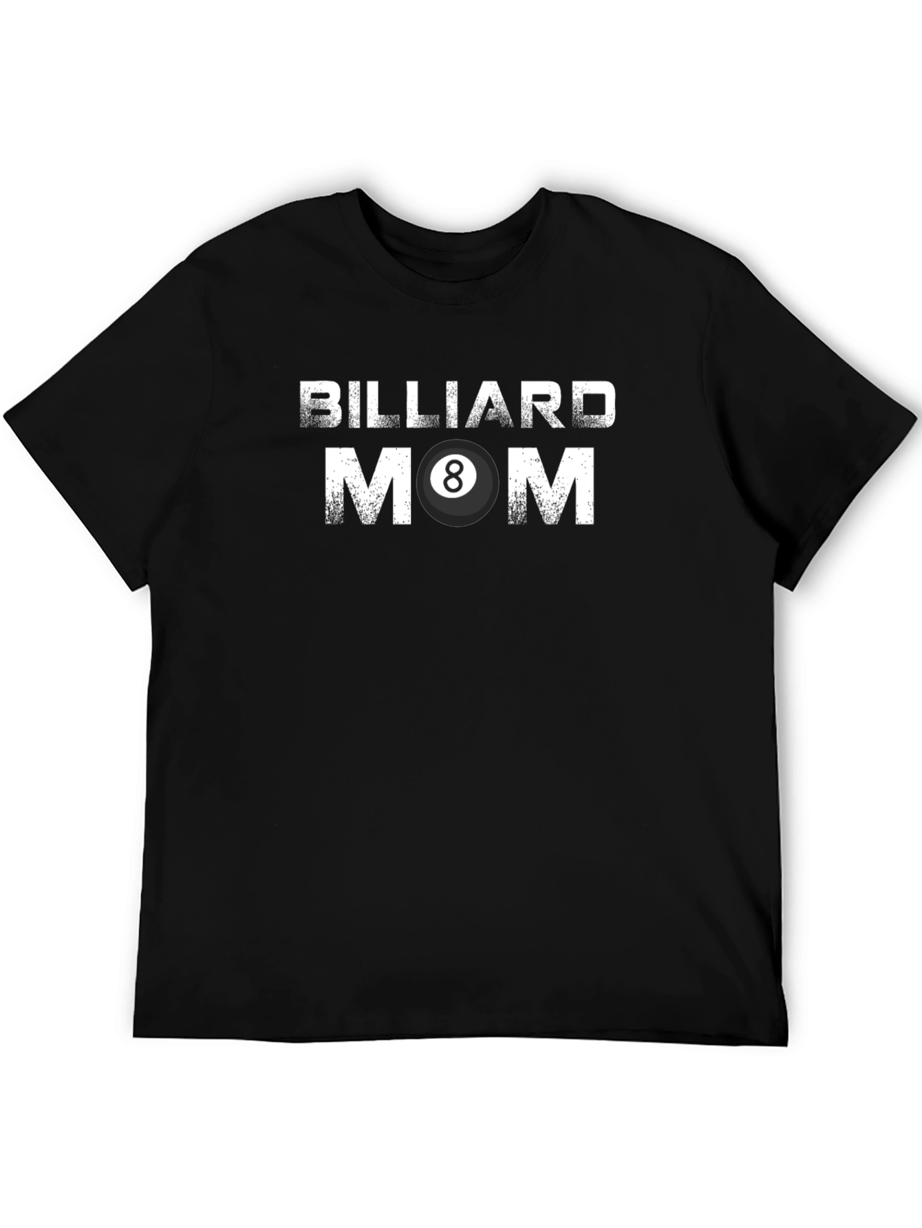 Billiard Mom Graphic T-Shirt - Black