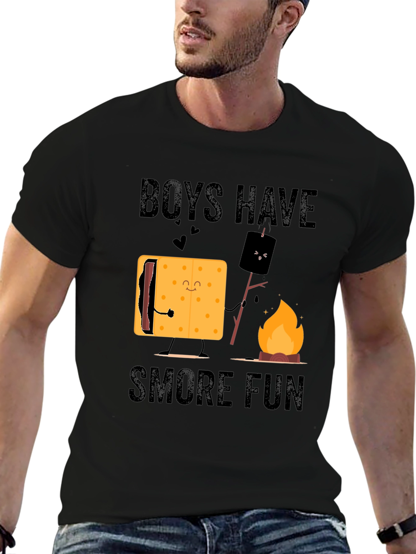 Boys Smore Fun Graphic T-Shirt