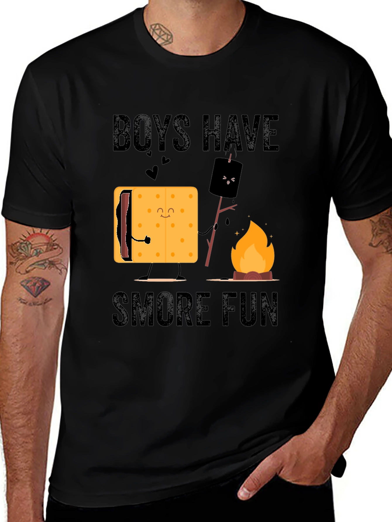 Boys Smore Fun Graphic T-Shirt