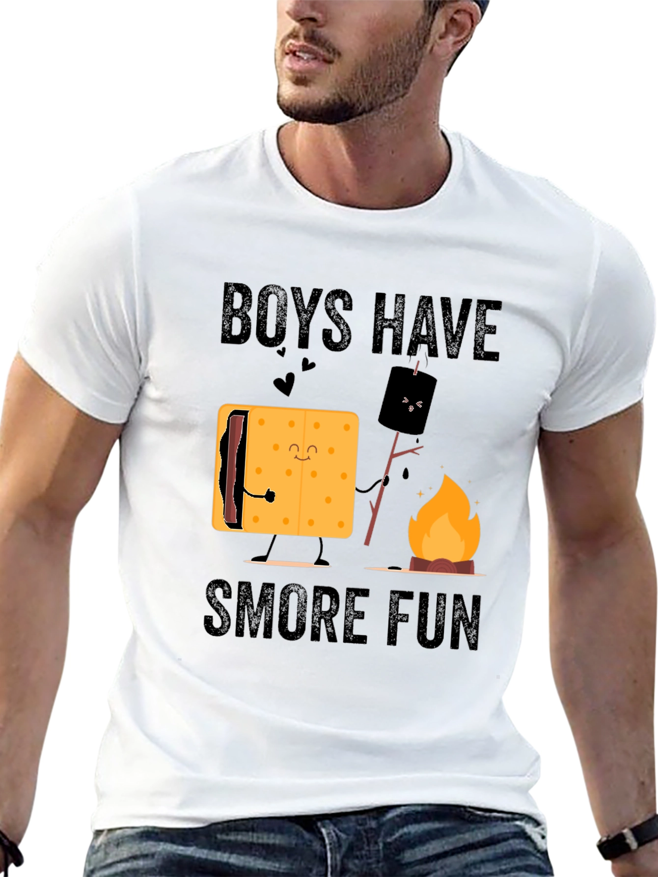 Boys Smore Fun Graphic T-Shirt