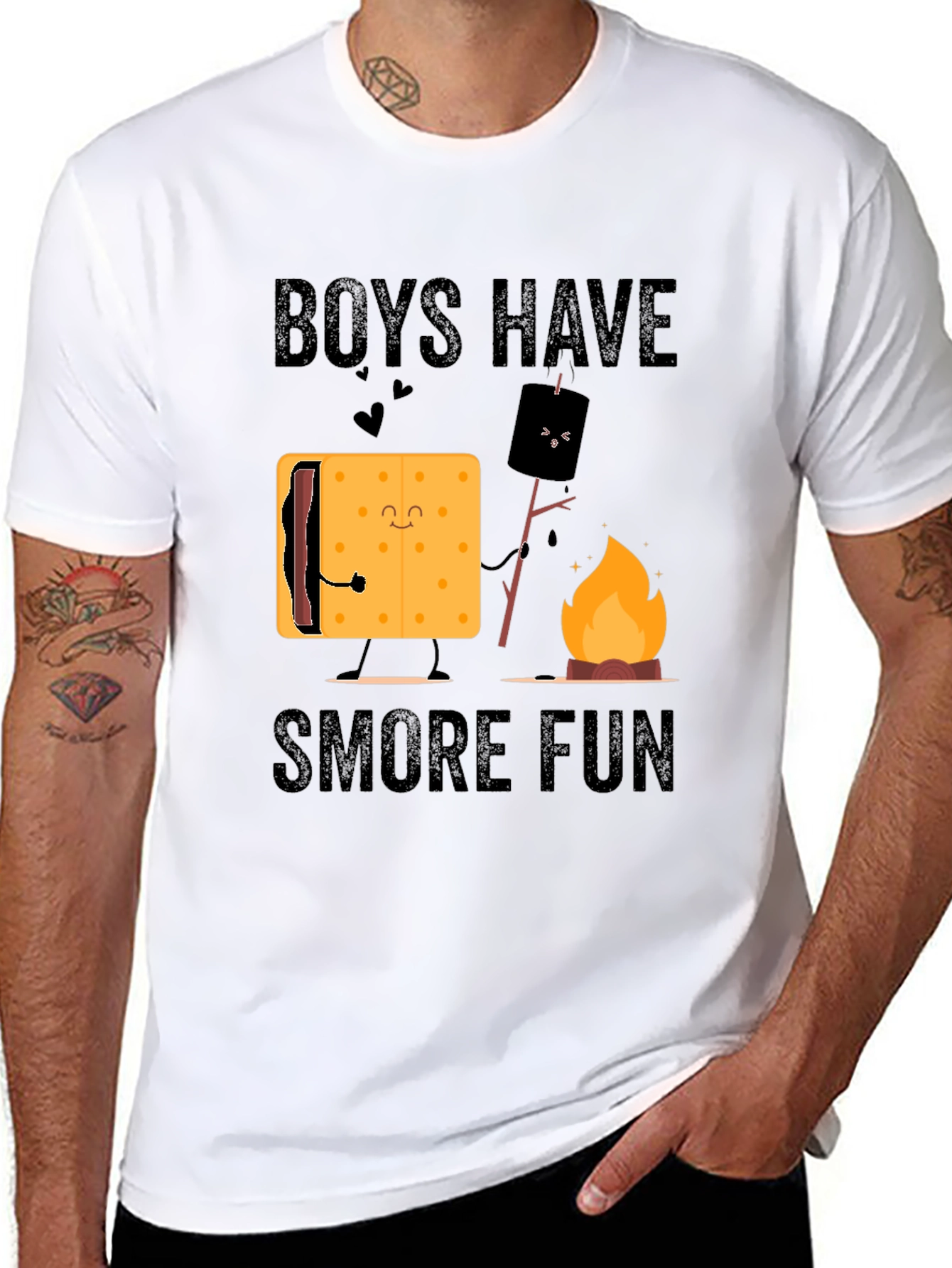 Boys Smore Fun Graphic T-Shirt