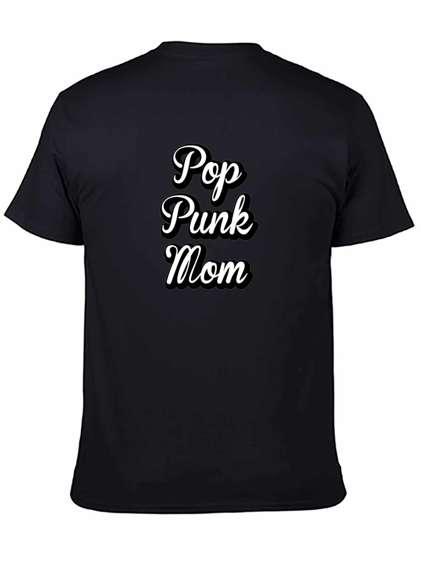 Pop Punk Mom Black Graphic Tee