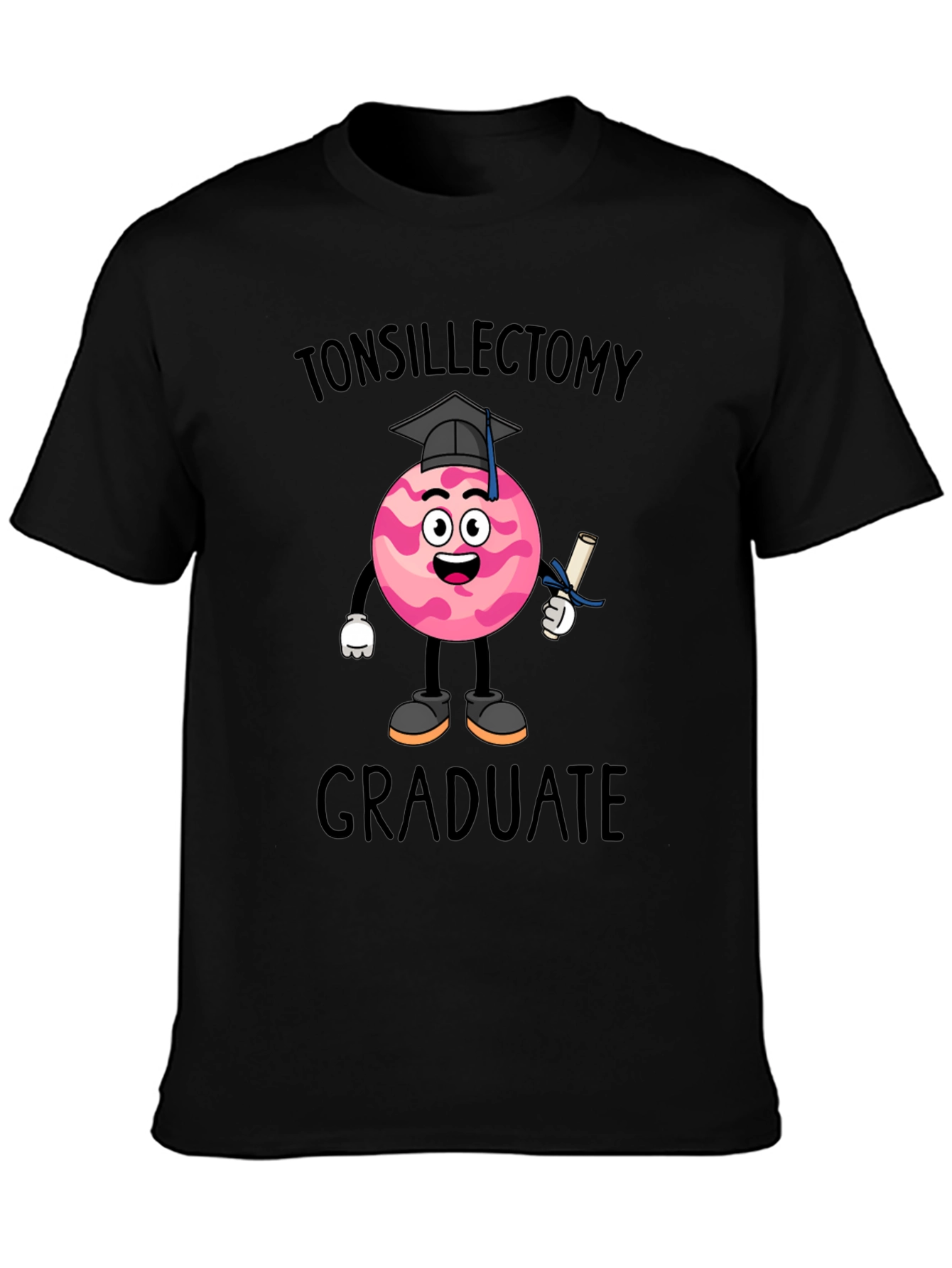 Tonsillectomy Graduate T-Shirt - Funny Medical Gift