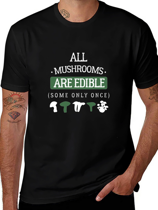 Edible Mushrooms Graphic Tee