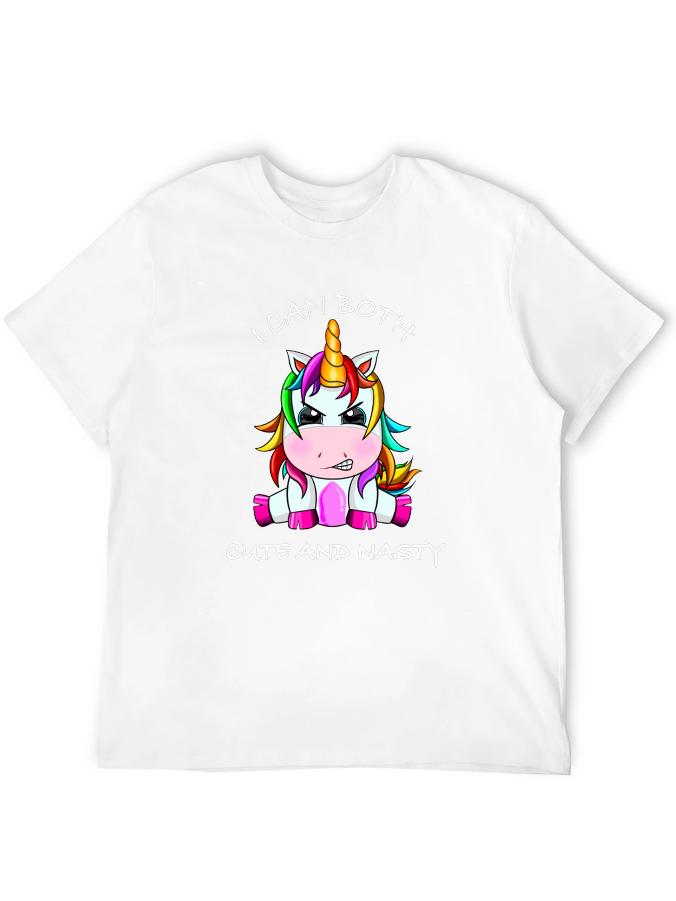Cute and Nasty Unicorn T-Shirt