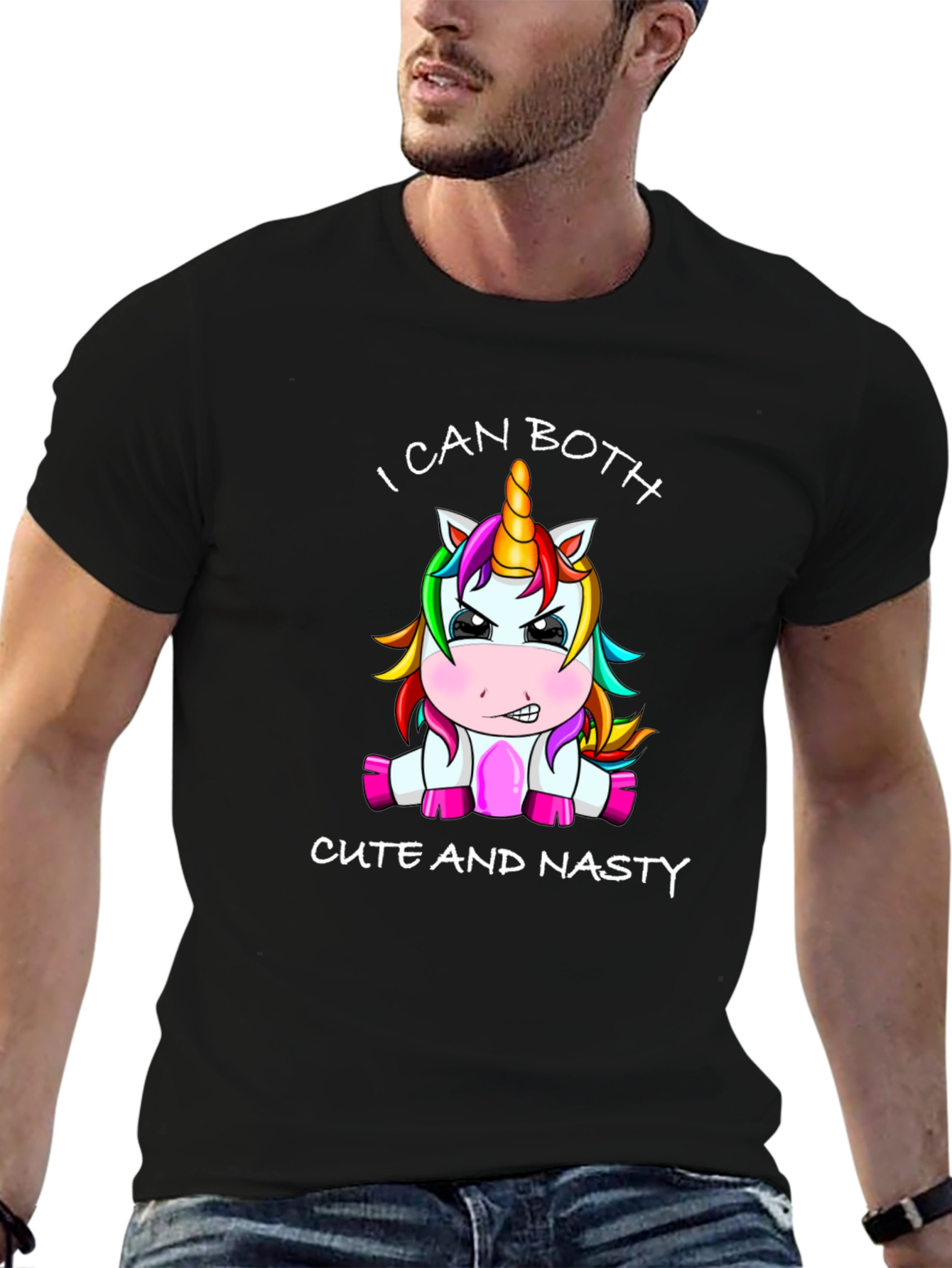 Cute and Nasty Unicorn T-Shirt