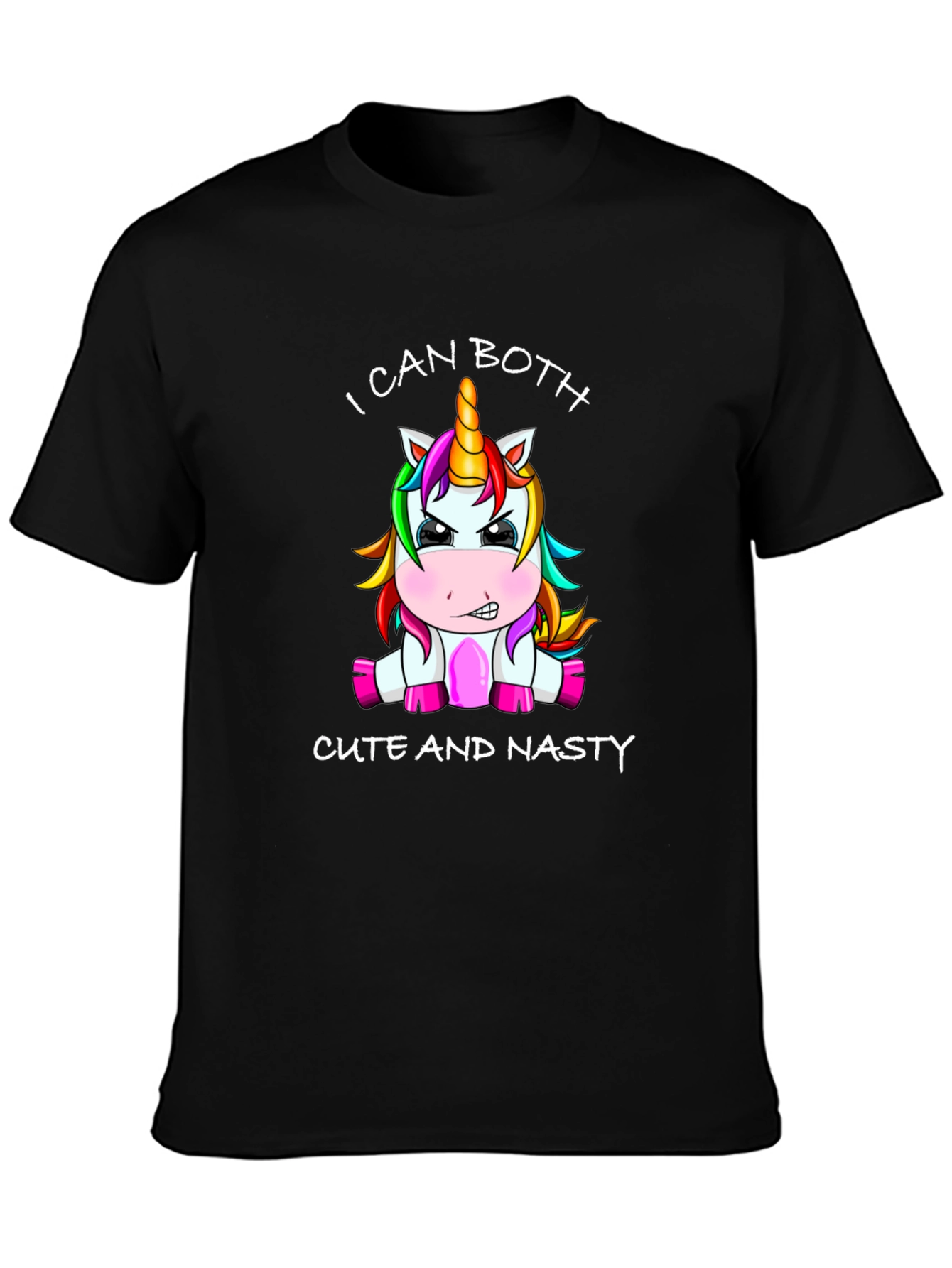 Cute and Nasty Unicorn T-Shirt