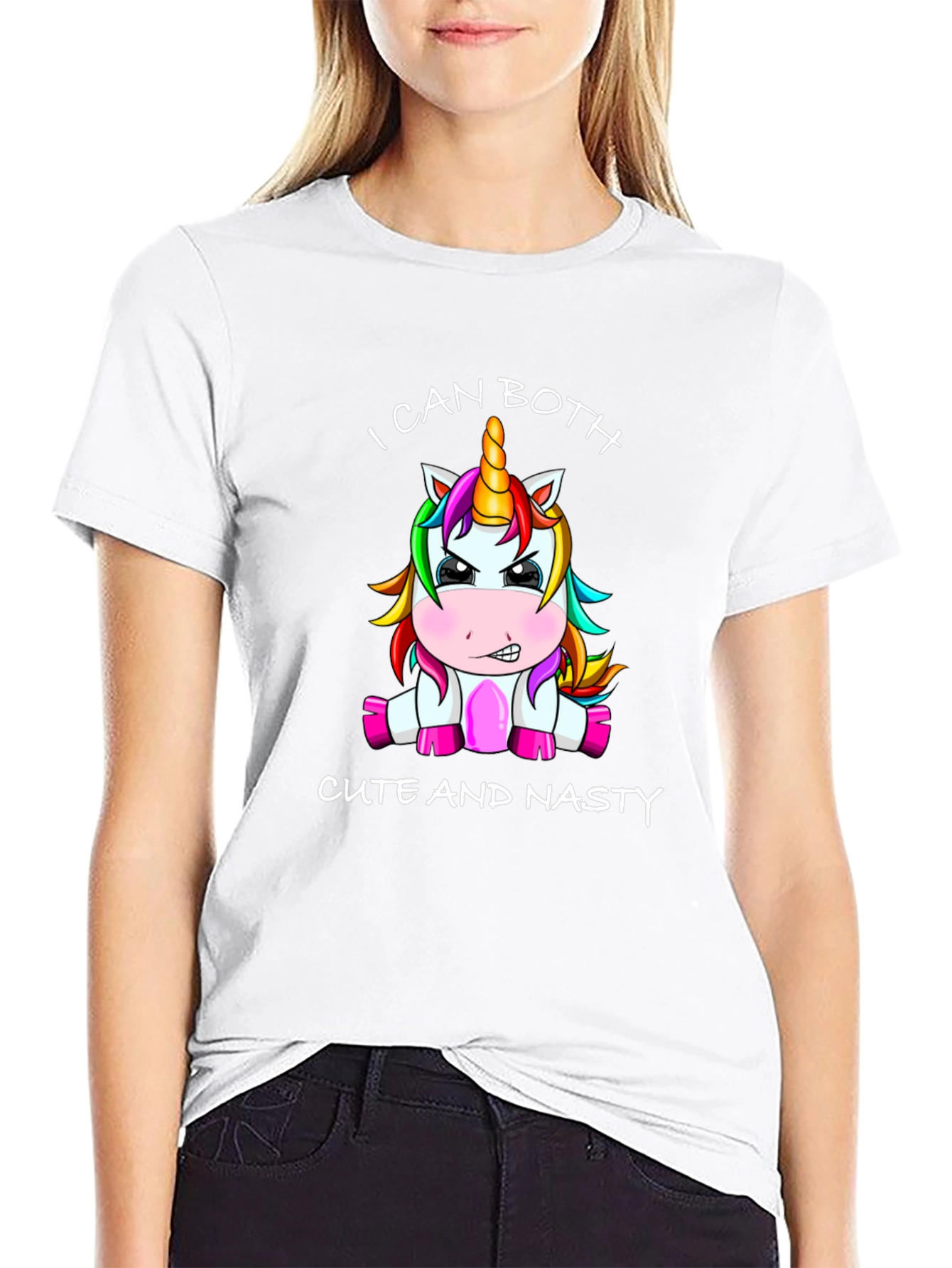 Cute and Nasty Unicorn T-Shirt