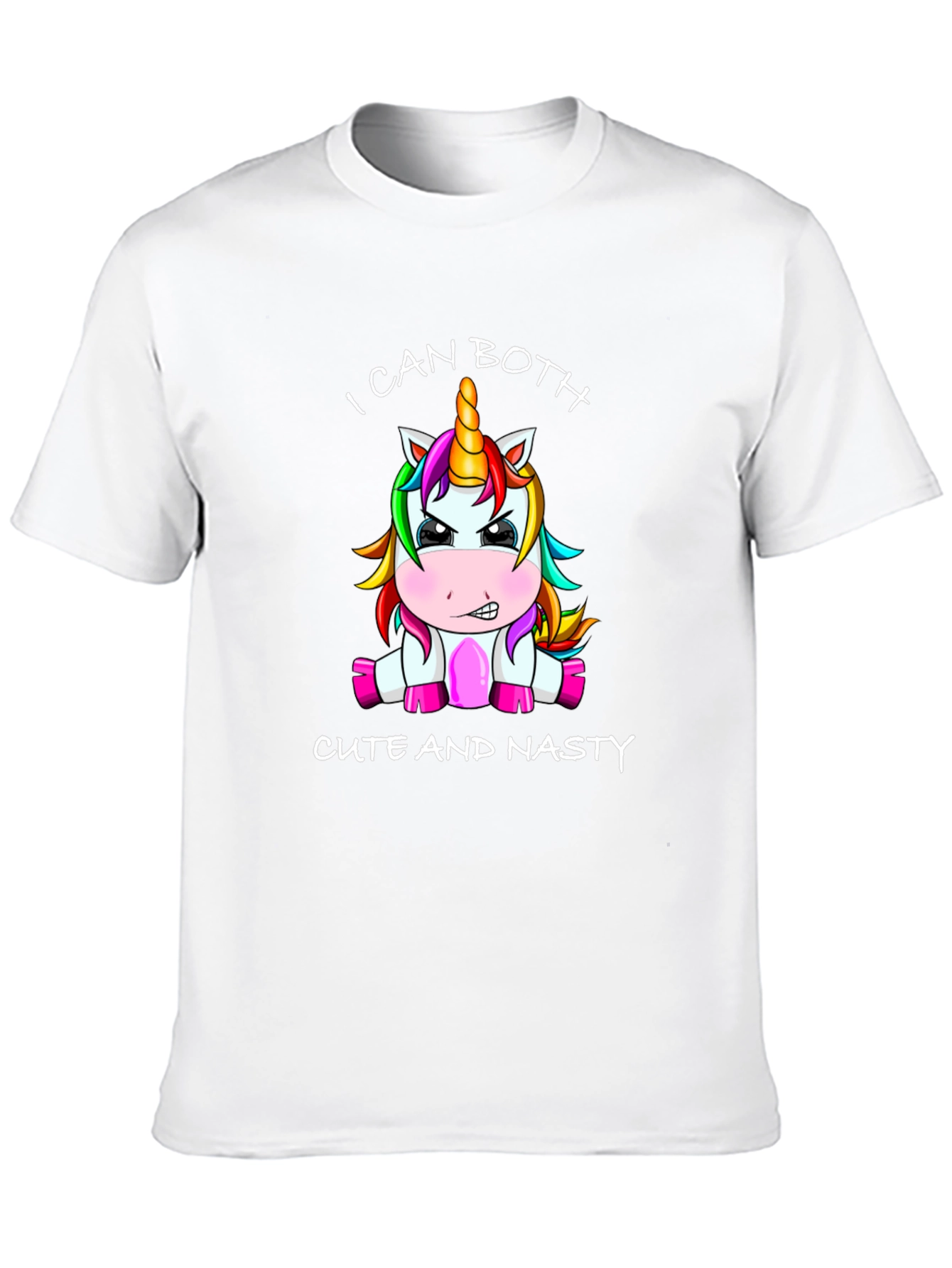 Cute and Nasty Unicorn T-Shirt