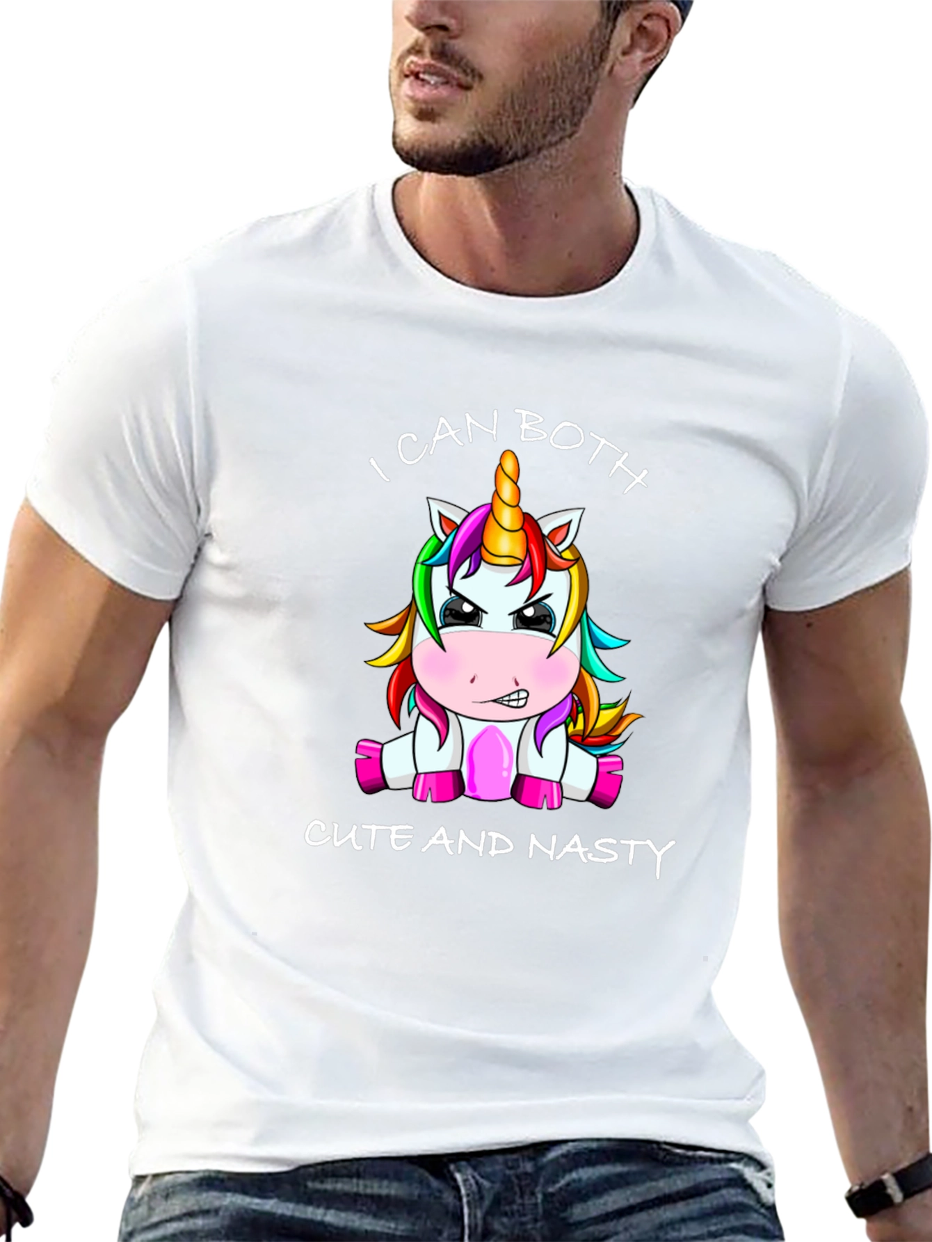 Cute and Nasty Unicorn T-Shirt