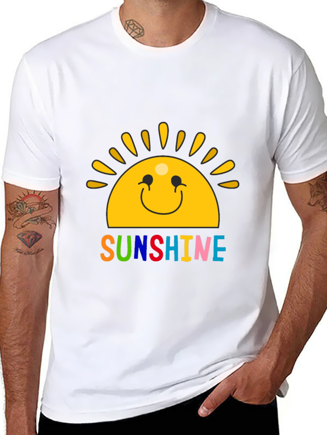 Sunshine Graphic T-Shirt - Cheerful & Stylish