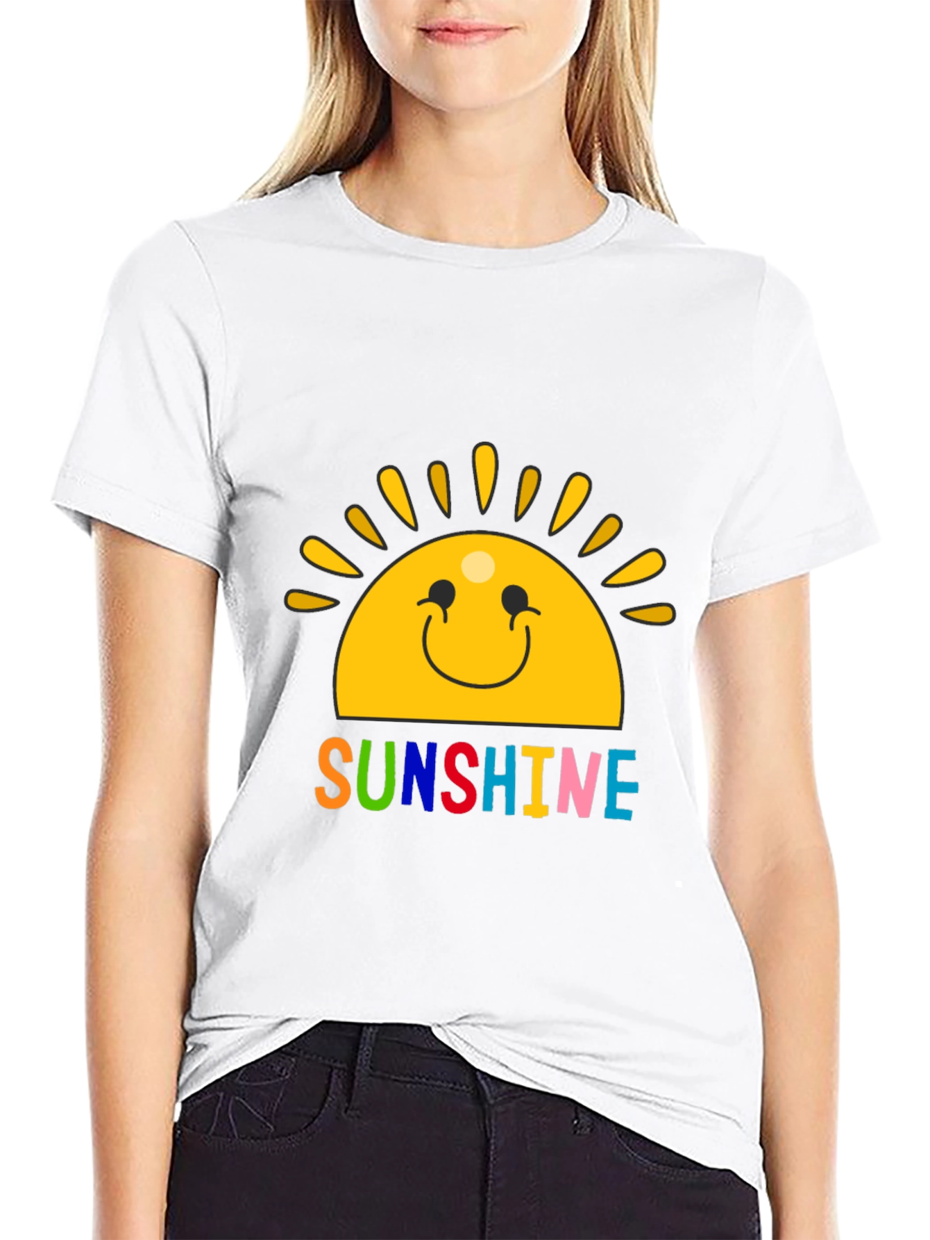 Sunshine Graphic T-Shirt - Cheerful & Stylish