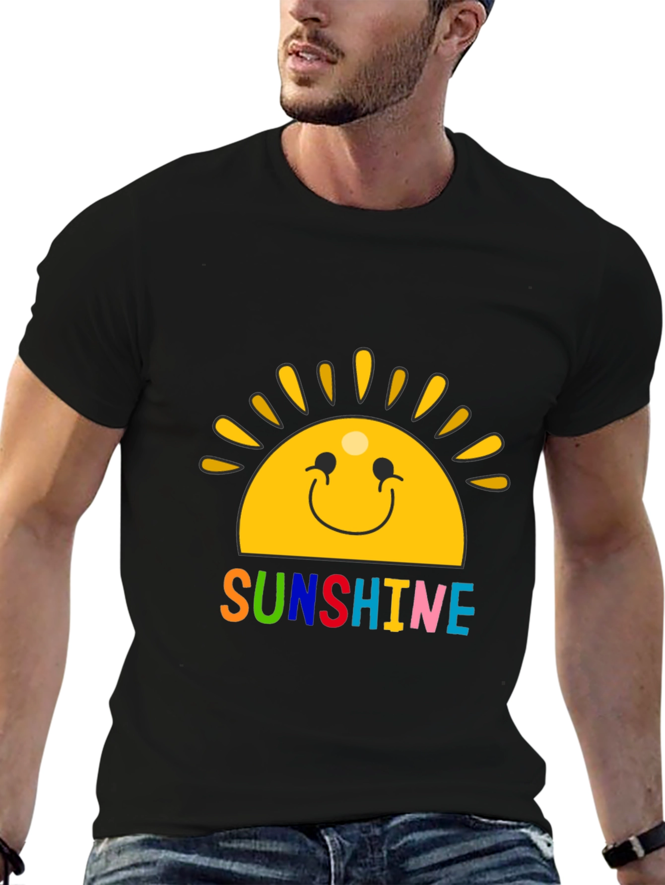 Sunshine Graphic T-Shirt - Cheerful & Stylish