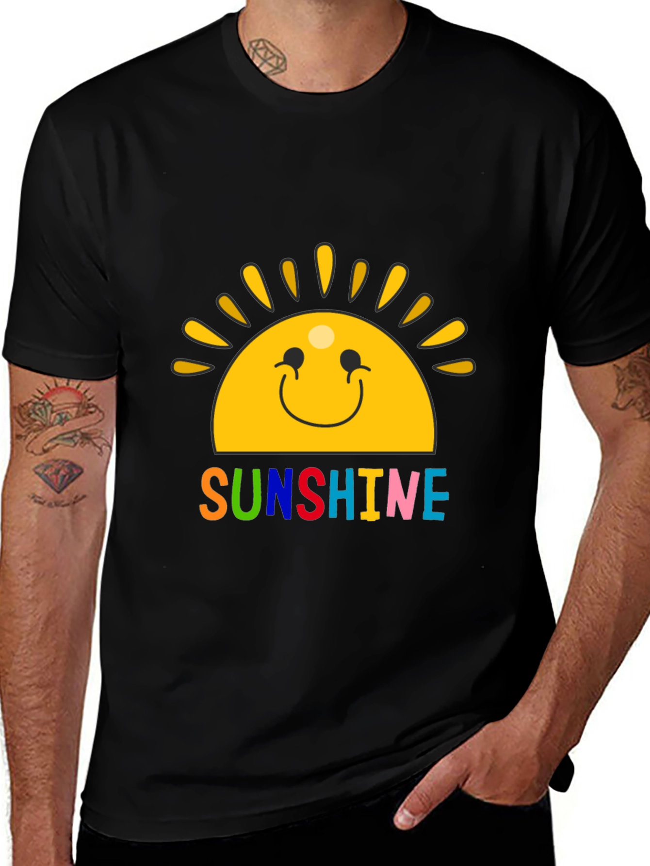 Sunshine Graphic T-Shirt - Cheerful & Stylish