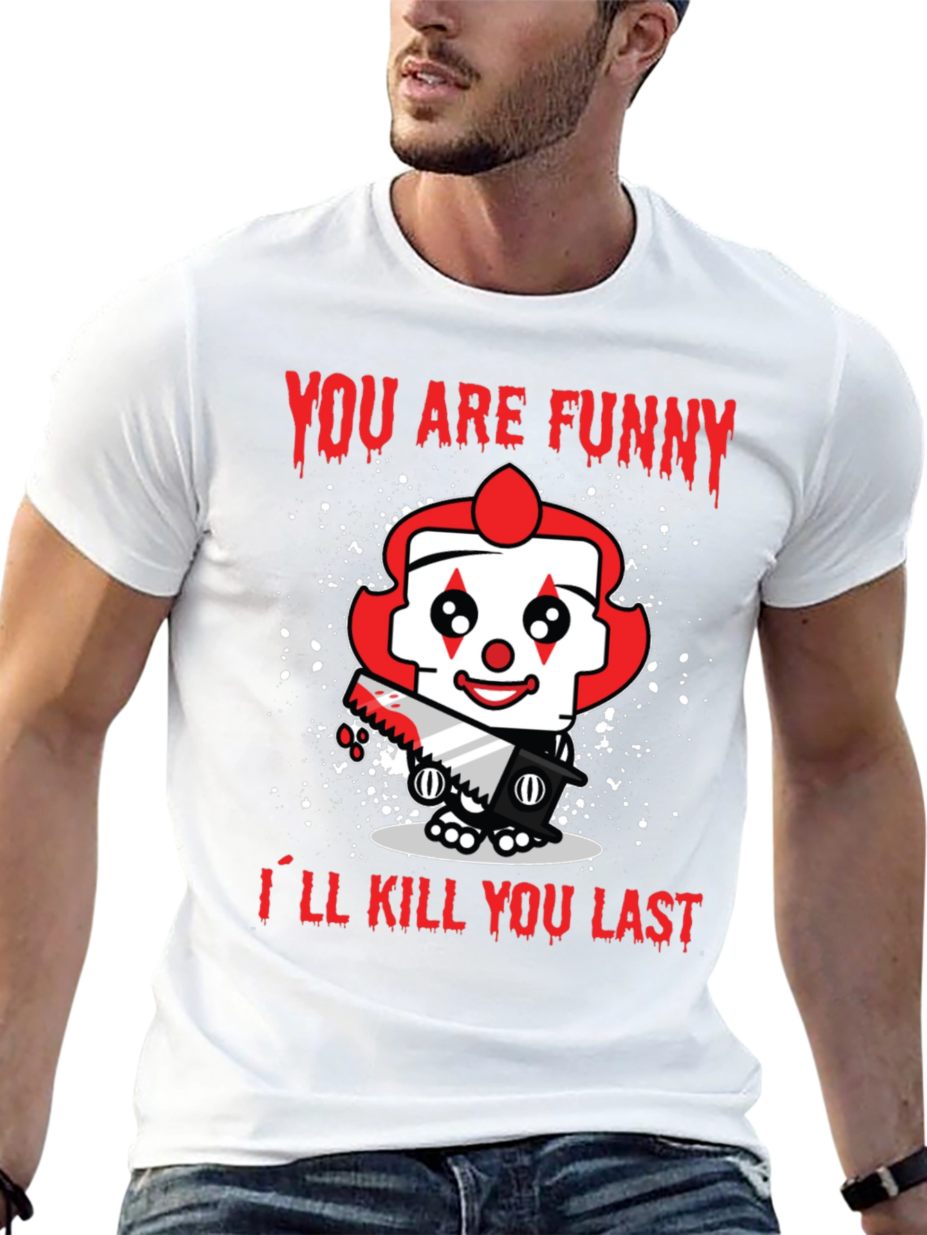 Funny Horror Clown T-Shirt