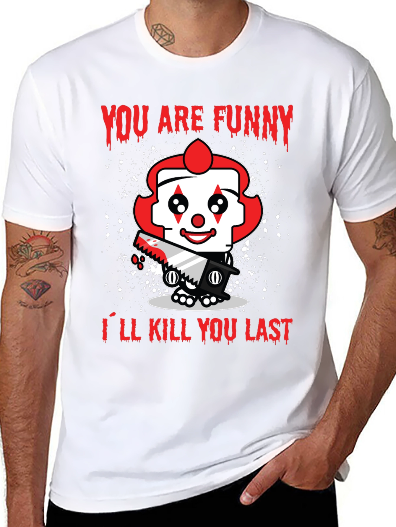 Funny Horror Clown T-Shirt