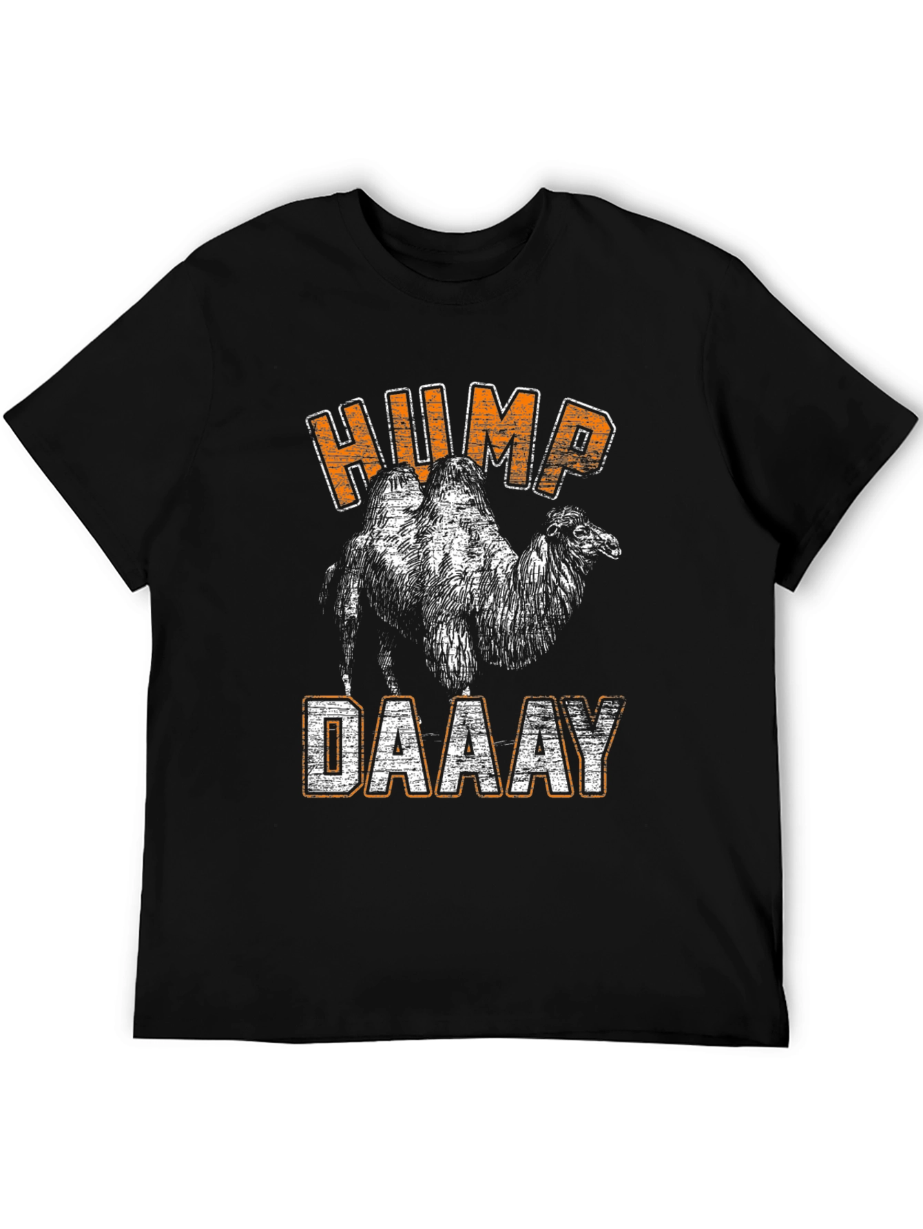 Hump Daaay Camel Graphic Black T-Shirt