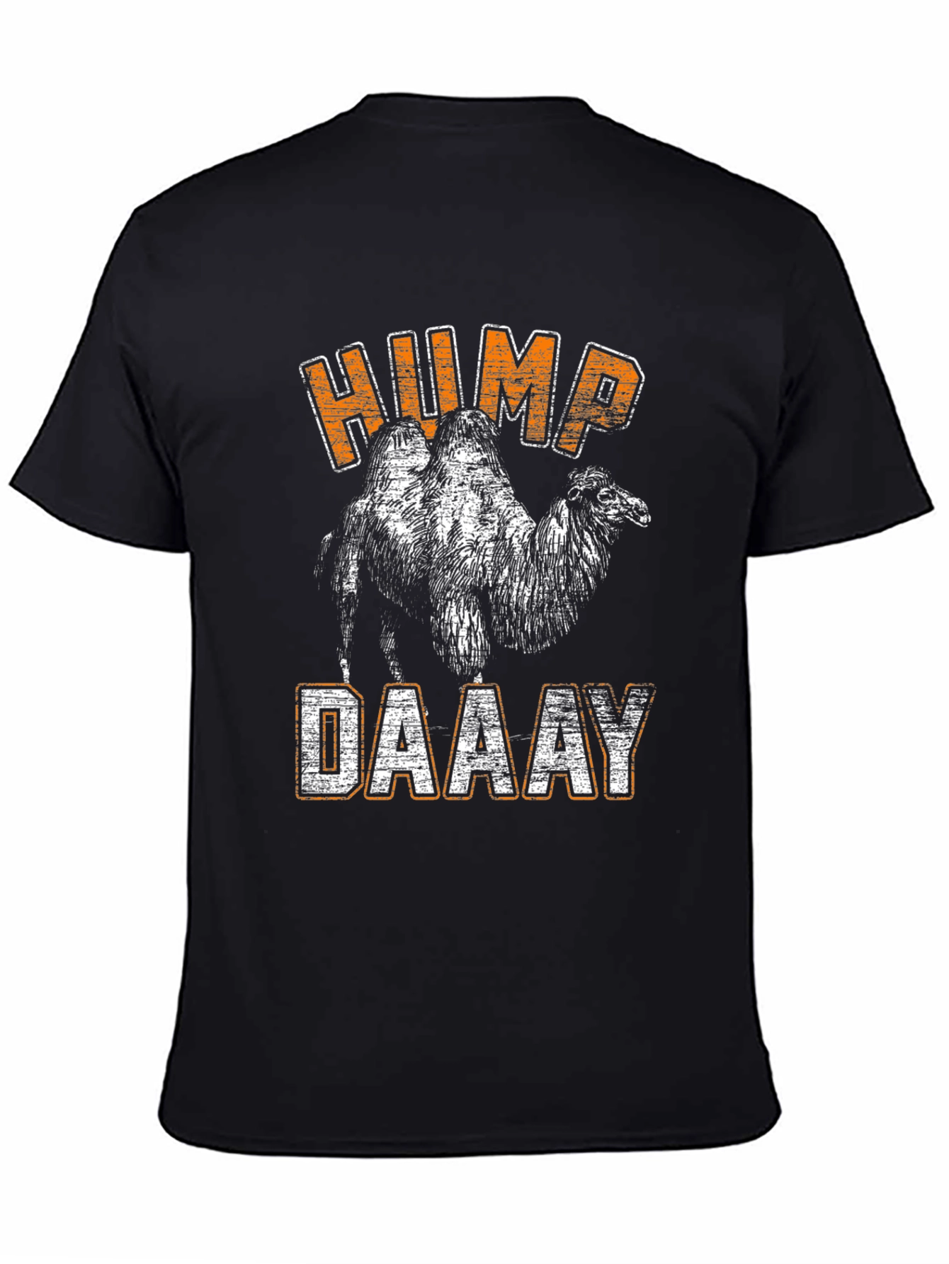 Hump Daaay Camel Graphic Black T-Shirt
