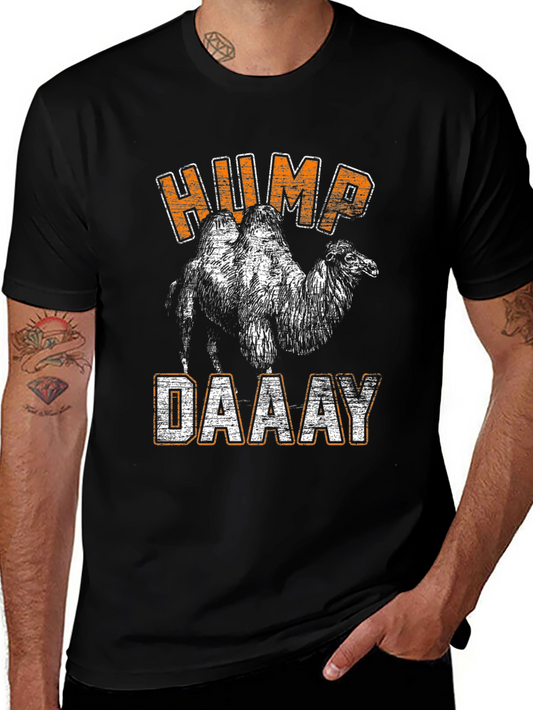 Hump Daaay Camel Graphic Black T-Shirt
