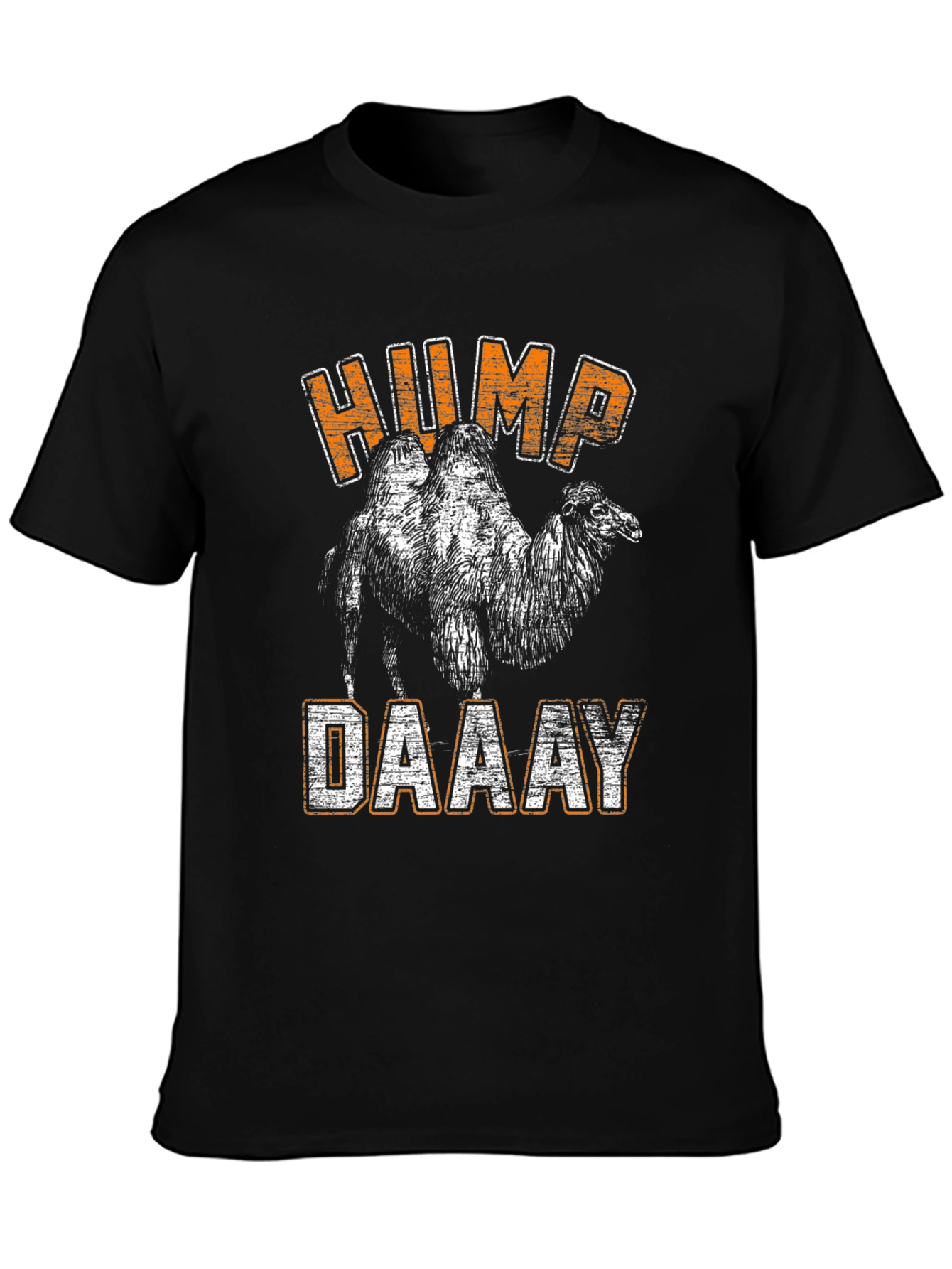 Hump Daaay Camel Graphic Black T-Shirt