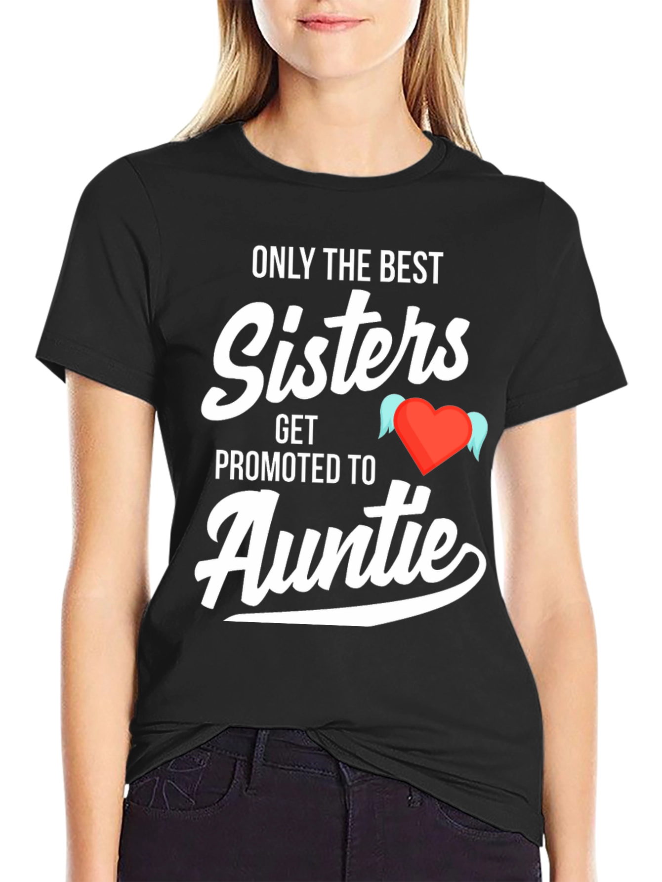 Best Sisters Get Promoted to Auntie T-Shirt