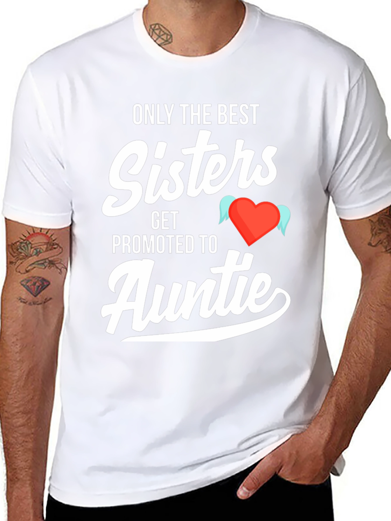 Best Sisters Get Promoted to Auntie T-Shirt