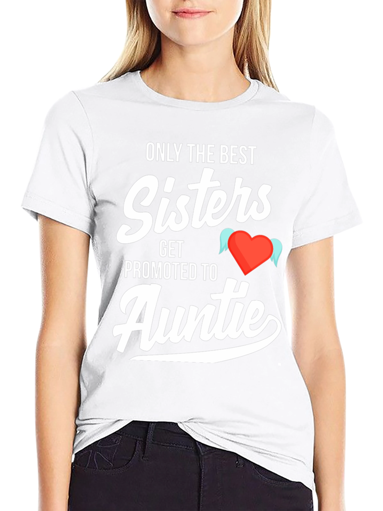 Best Sisters Get Promoted to Auntie T-Shirt