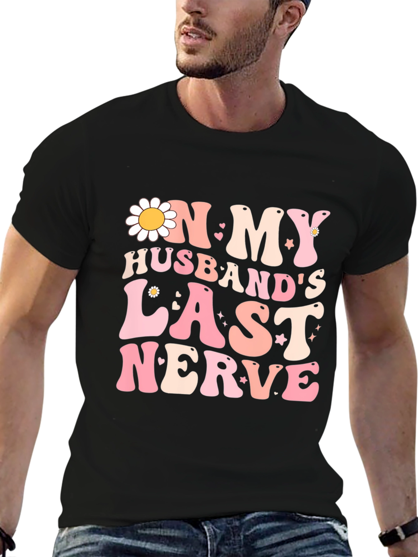 On My Husbands Last Nerve Graphic Tee