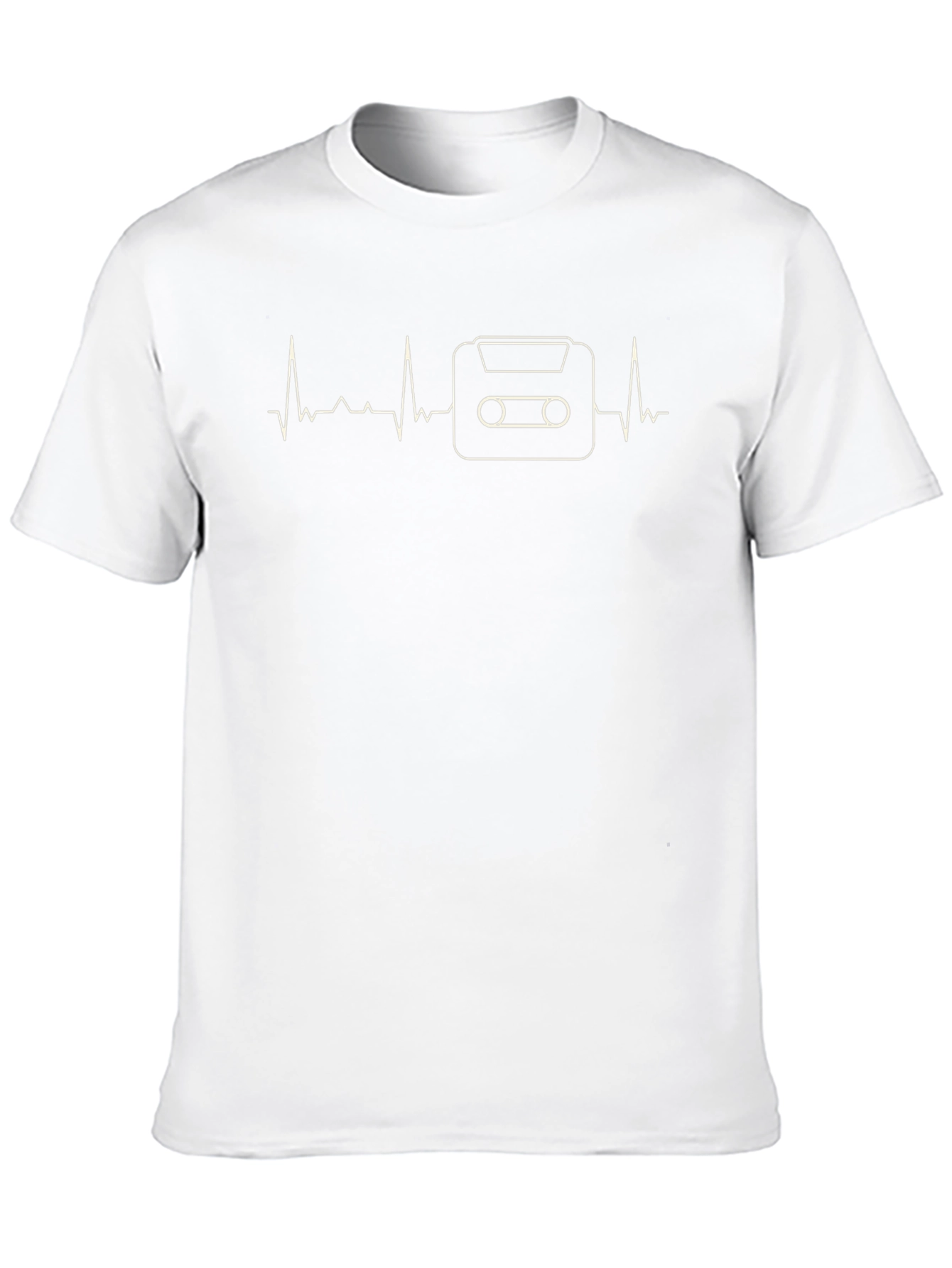 Retro Music Heartbeat T-Shirt