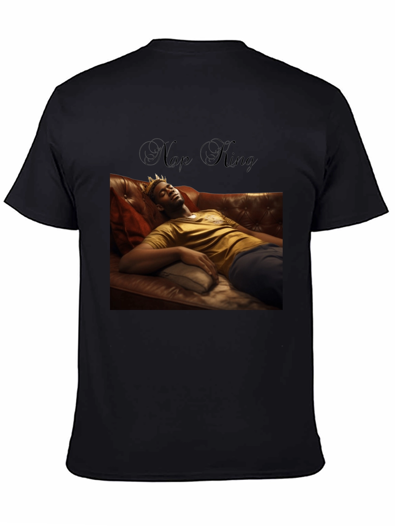 Nap King T-Shirt - Relax in Royal Style
