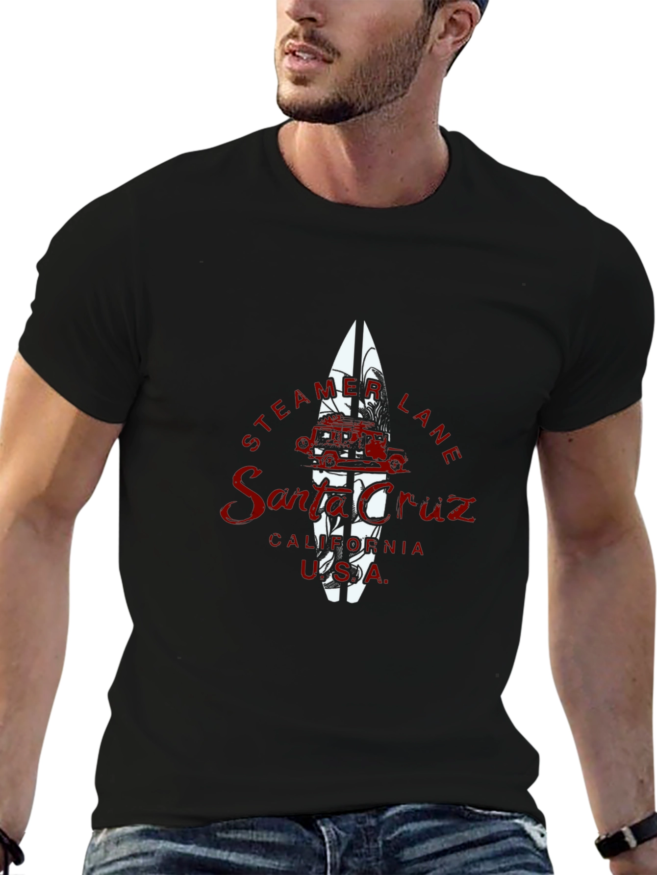Steamer Lane Santa Cruz Surf T-Shirt