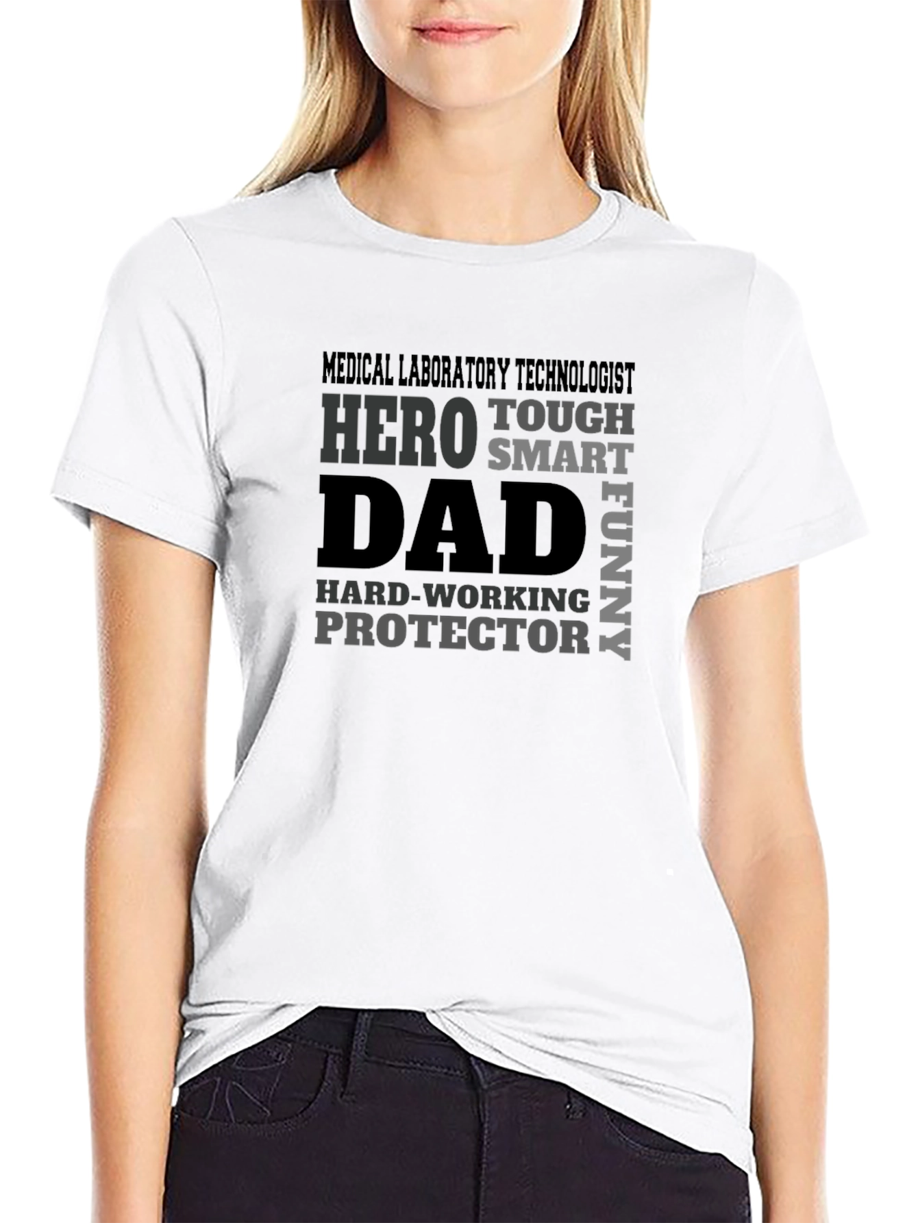 Medical Lab Technologist Dad Hero T-Shirt