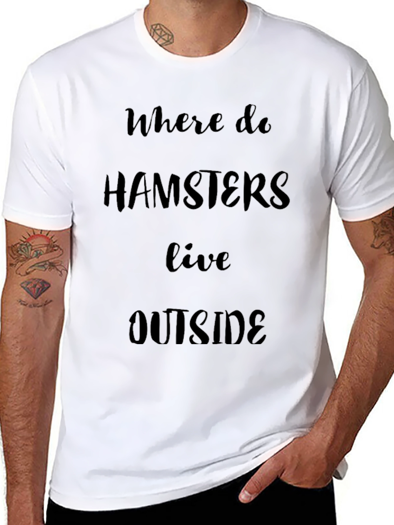 Humorous Hamster T-Shirt