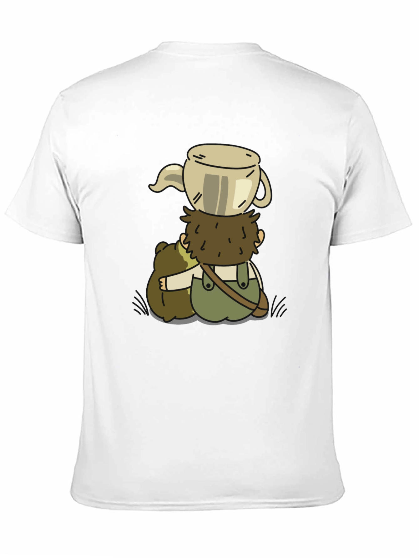 Quirky Cartoon Graphic Tee - Whimsical T-Shirt