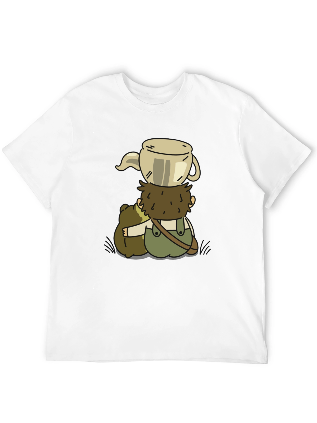 Quirky Cartoon Graphic Tee - Whimsical T-Shirt
