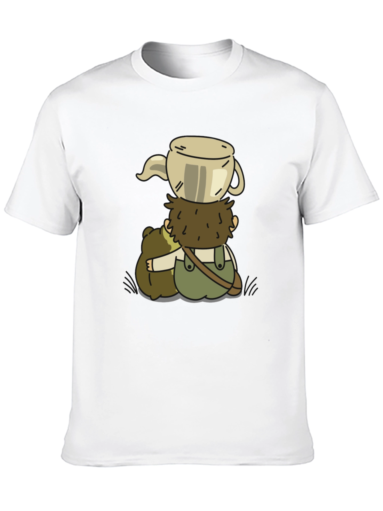 Quirky Cartoon Graphic Tee - Whimsical T-Shirt