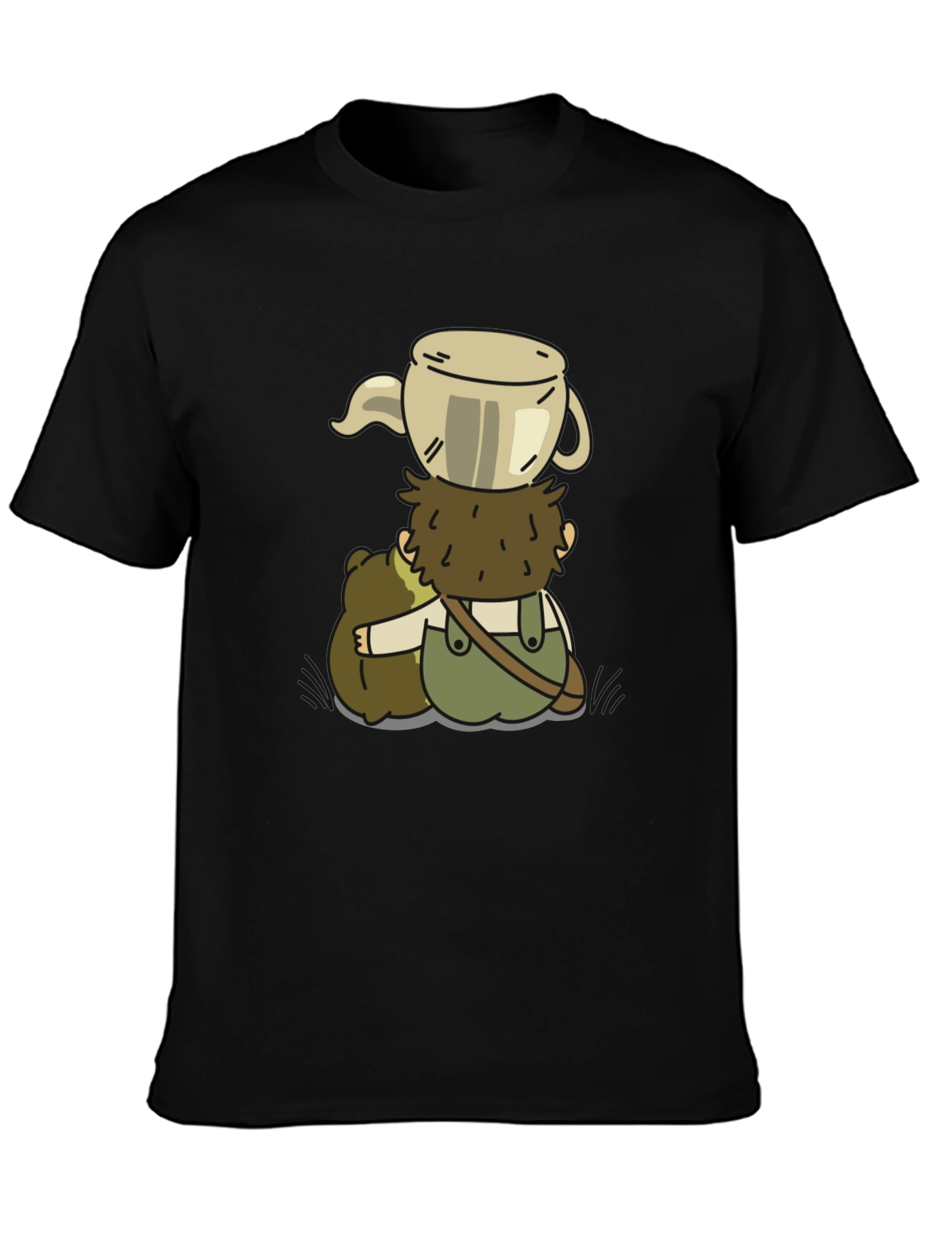 Quirky Cartoon Graphic Tee - Whimsical T-Shirt
