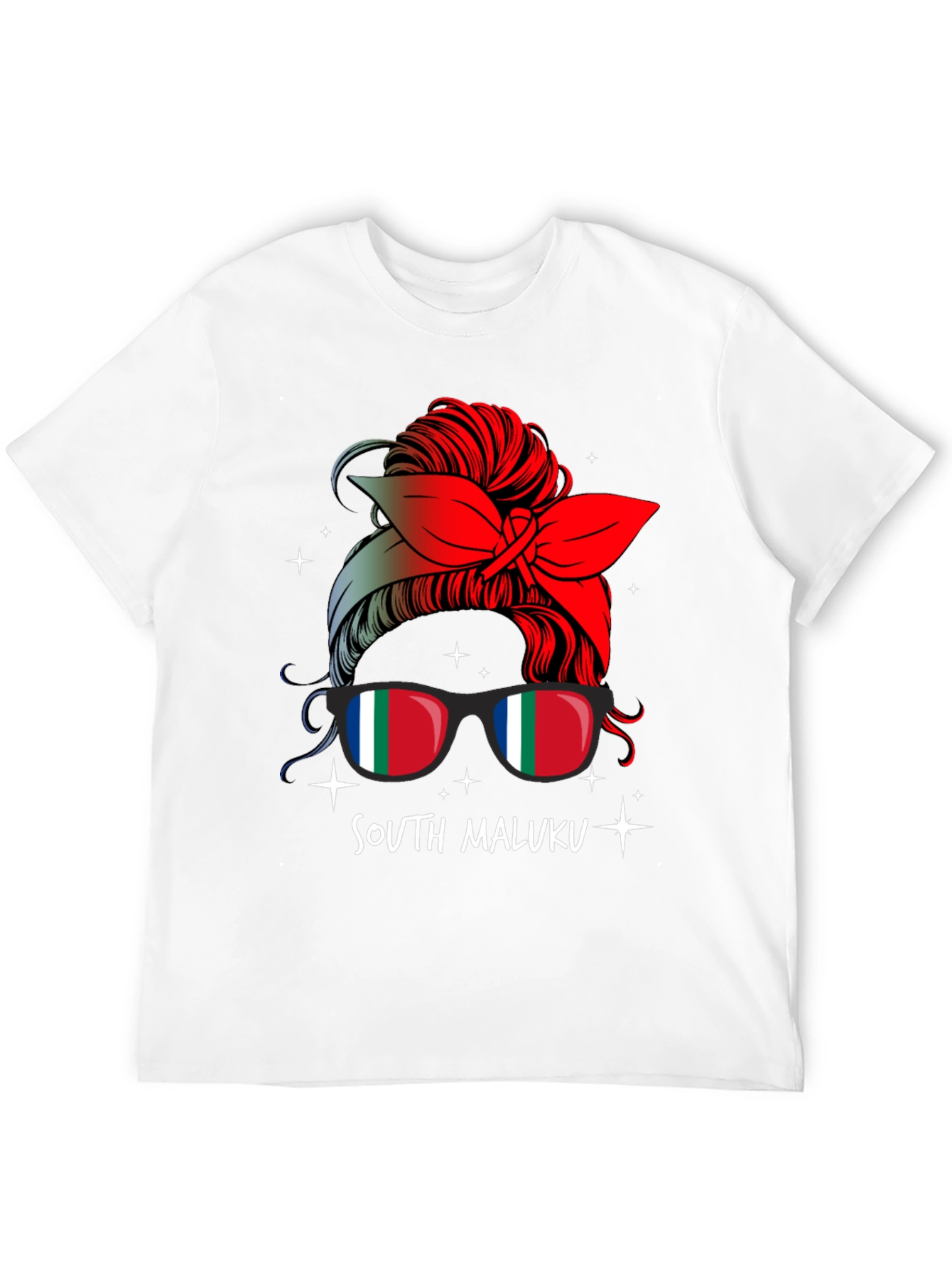 South Maluku Messy Bun T-Shirt