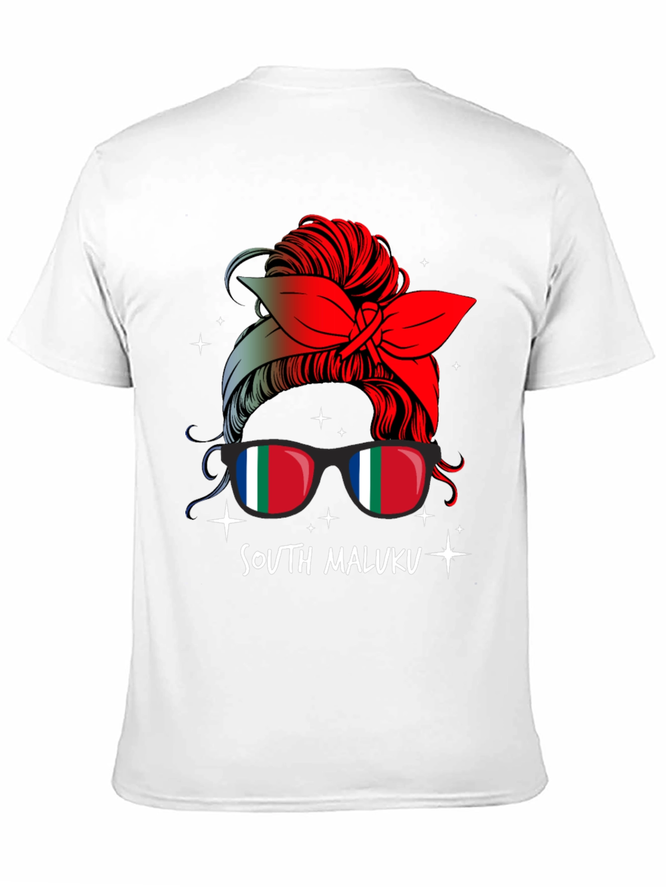 South Maluku Messy Bun T-Shirt